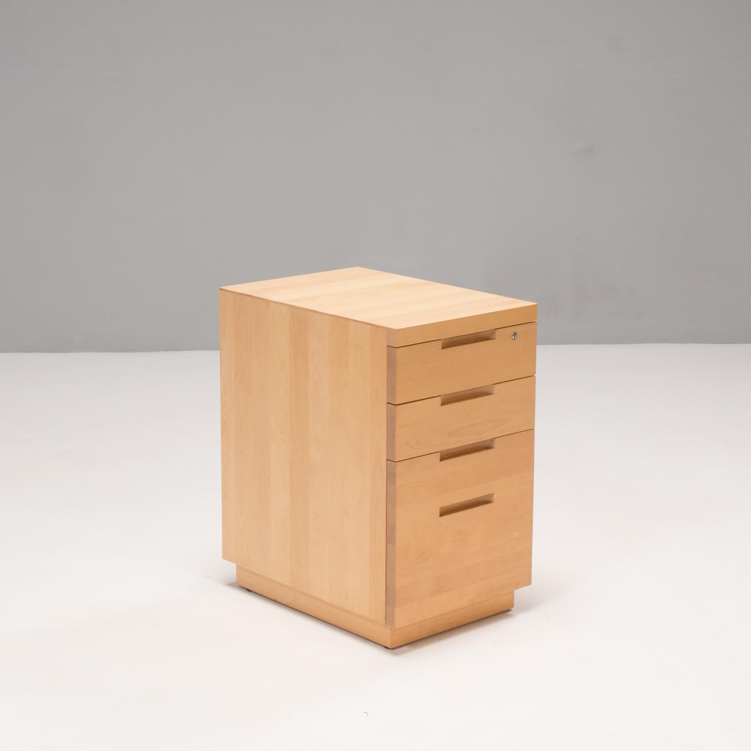 Alvar Aalto for Artek Birch Drawer Cabinets, Set of 2 1