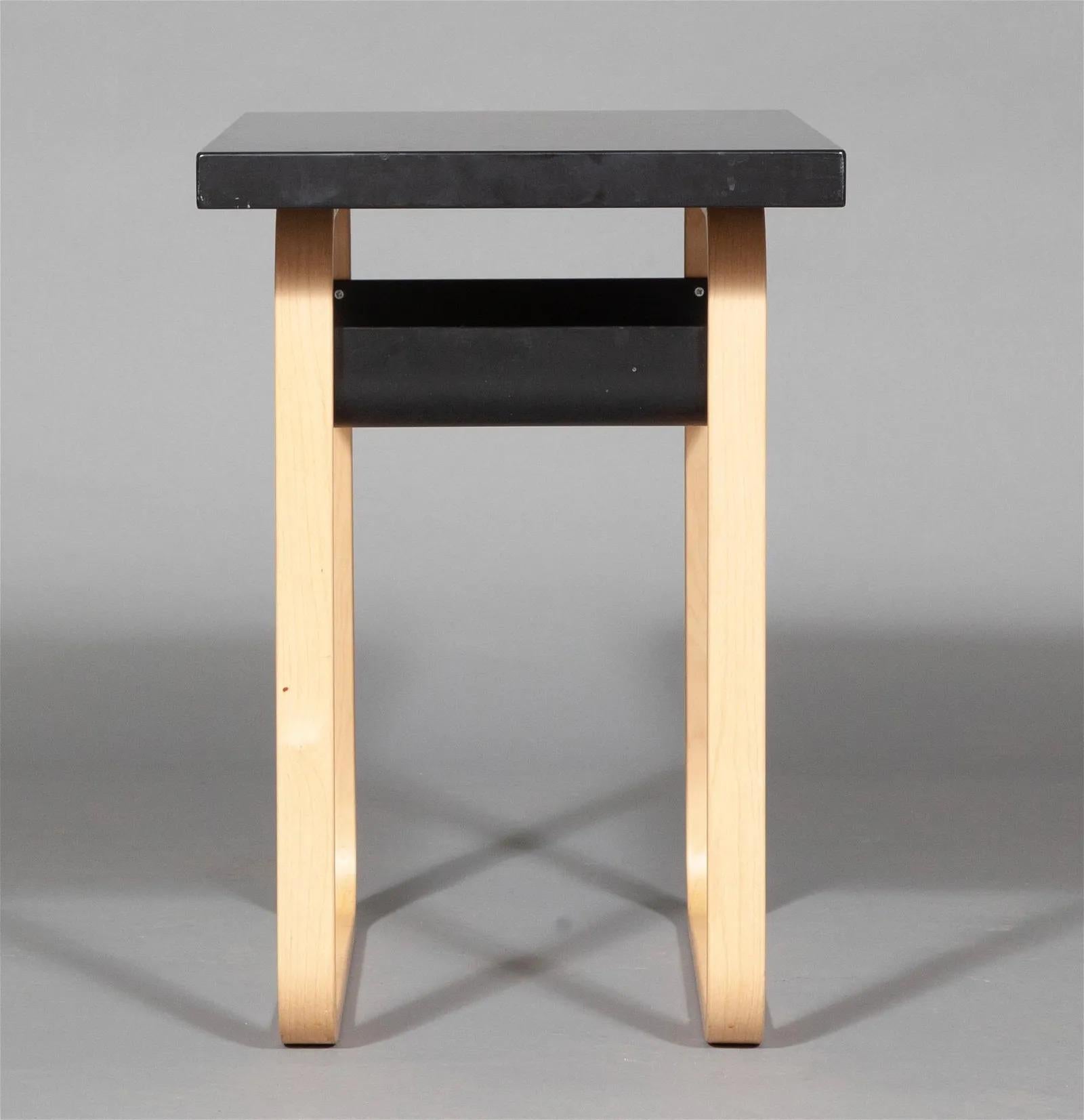Modern Alvar Aalto for Artek Model 76 Side Table For Sale