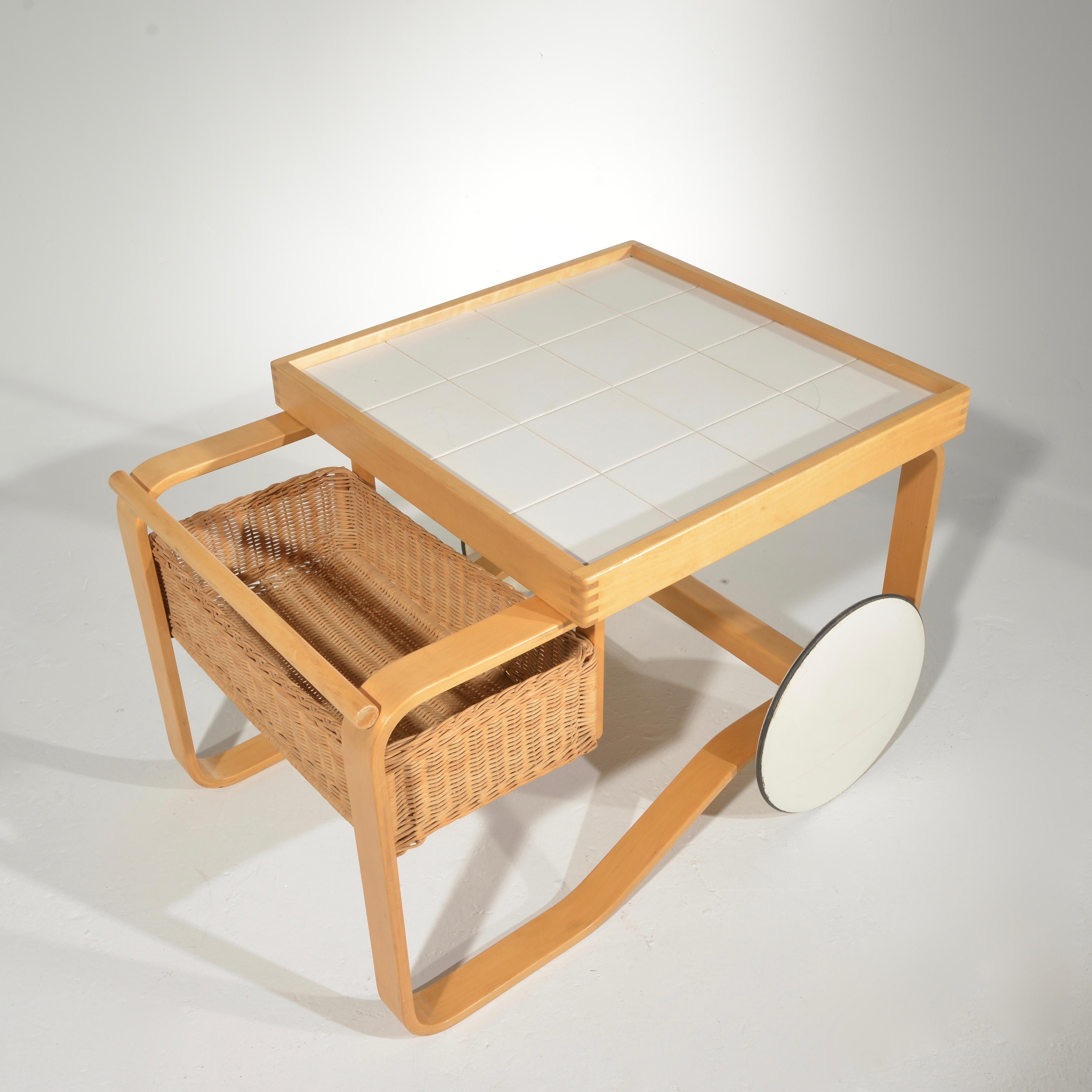 Alvar Aalto for Artek Tea Cart Model 900 2
