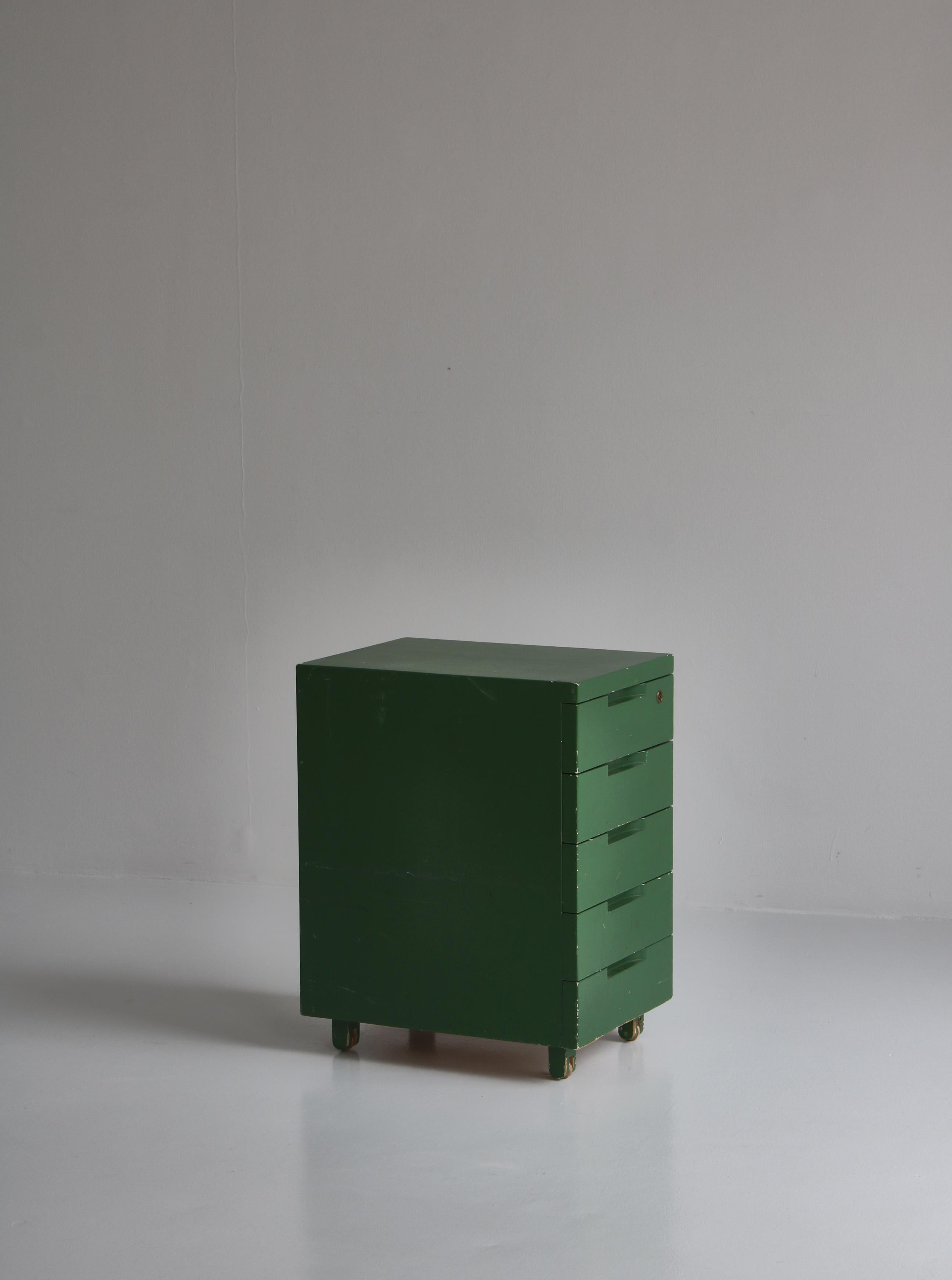 ikea green filing cabinet