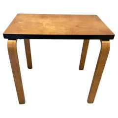 Alvar Aalto for Finmar, 1930s Birch L-Leg Side Table, labelled