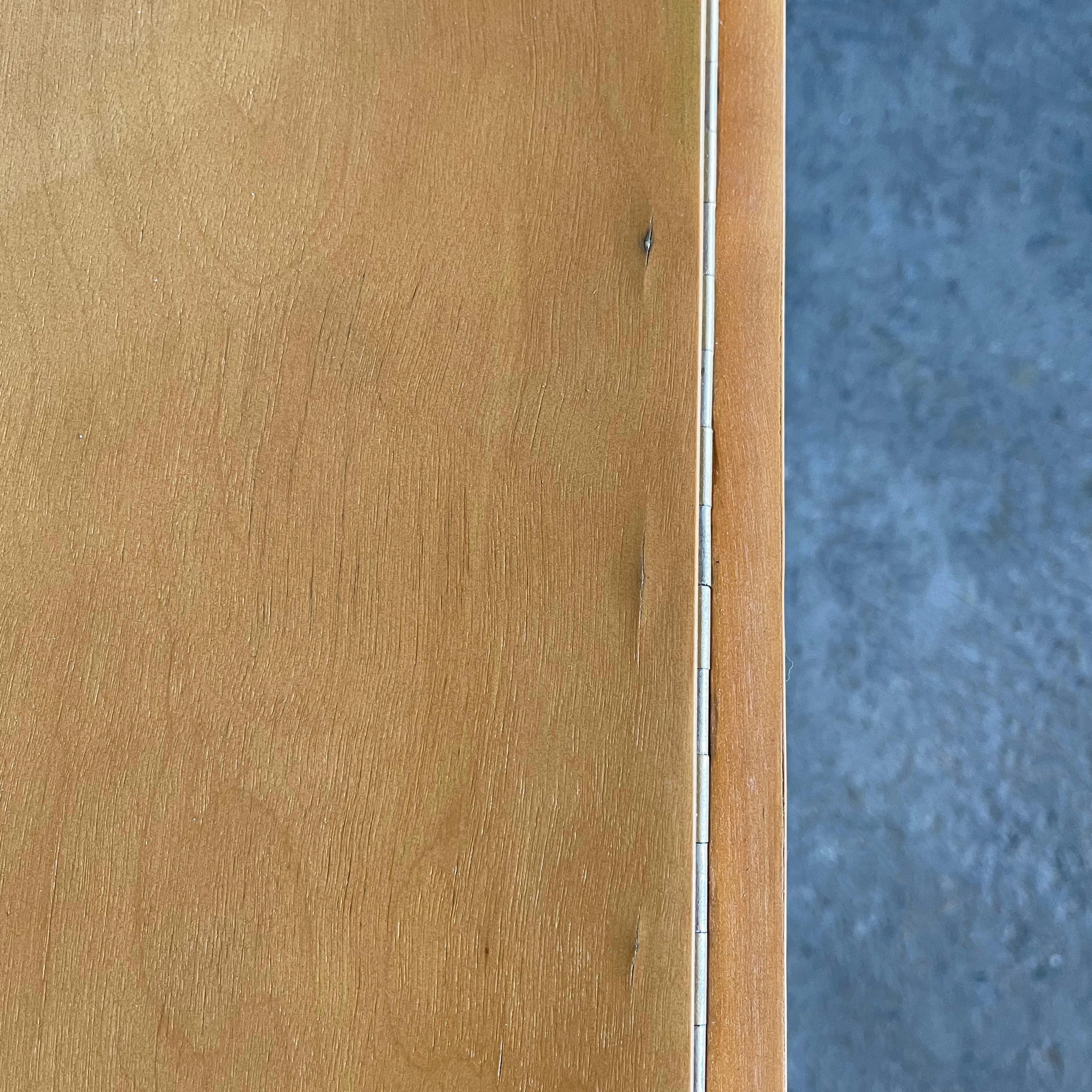 Alvar Aalto For Finsven Birch Drop-Leaf Dining Table For Sale 6