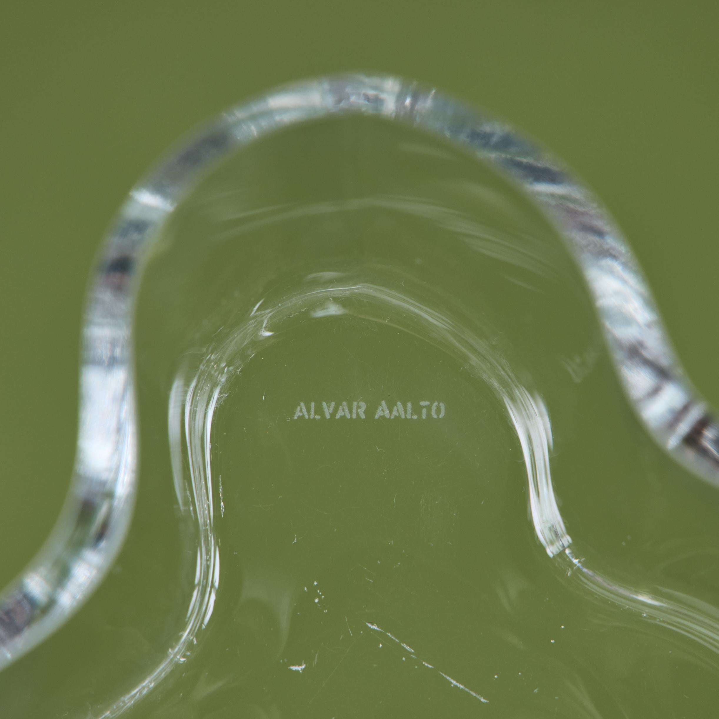 Alvar Aalto per Iittala Vaso di vetro Petite in vendita 4