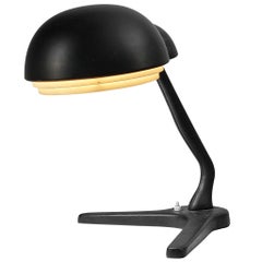 Alvar Aalto for Valaistustyö Ky ‘A704’ Table Lamp in Leather