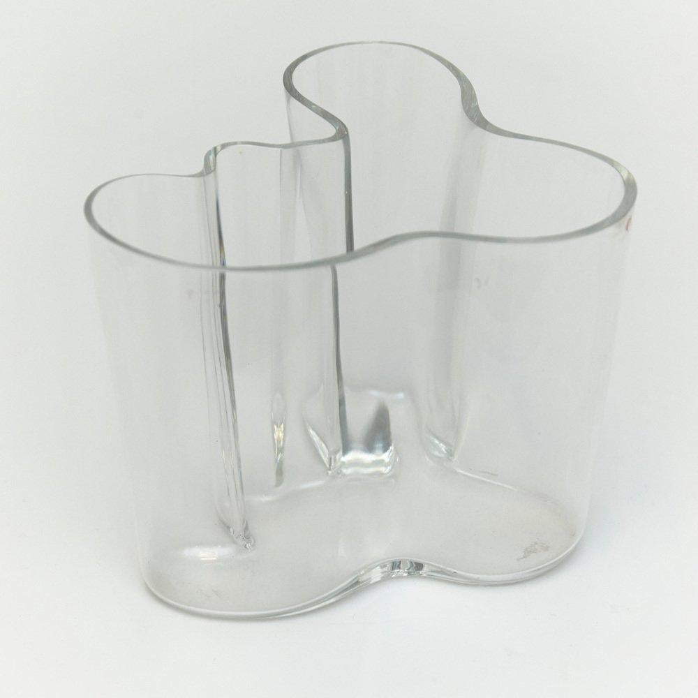 Alvar Aalto Glass Bowl Savoy, circa 1960 For Sale 2