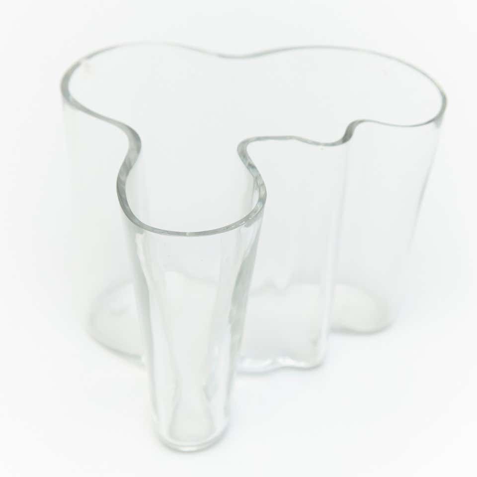 Alvar Aalto Glass Bowl Savoy, circa 1960