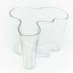 Alvar Aalto Glass Bowl Savoy, circa 1960