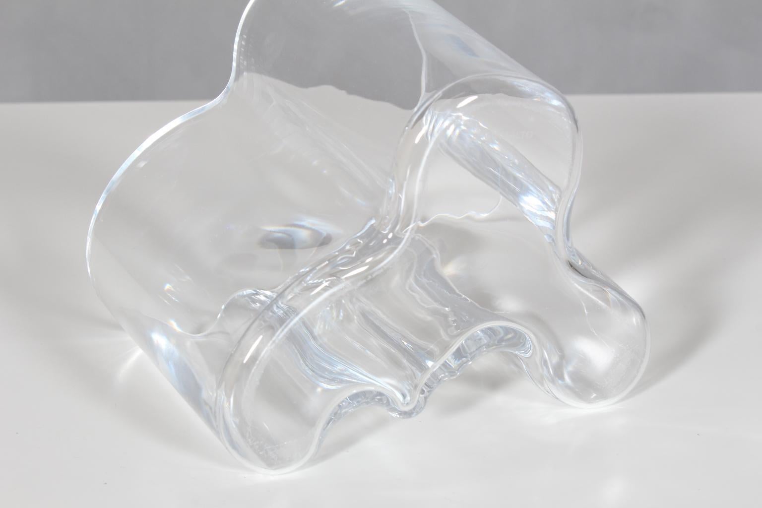Mid-20th Century Alvar Aalto Glass Savoy Vase