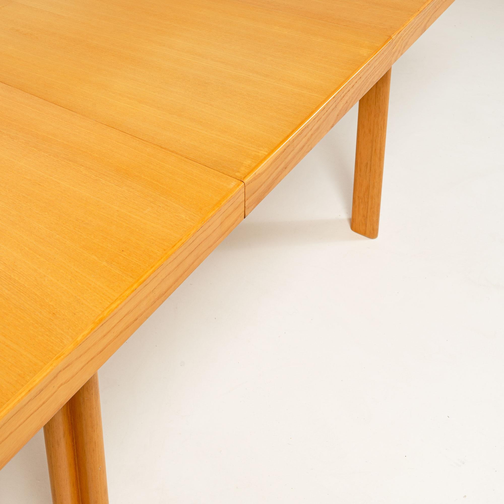 Elm Alvar Aalto H92 Extendable Dining Table Finland 1970s