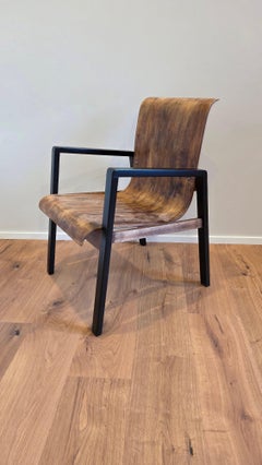 Alvar Aalto Hallway Armchair model 403 painted Birch and plywood, Artek