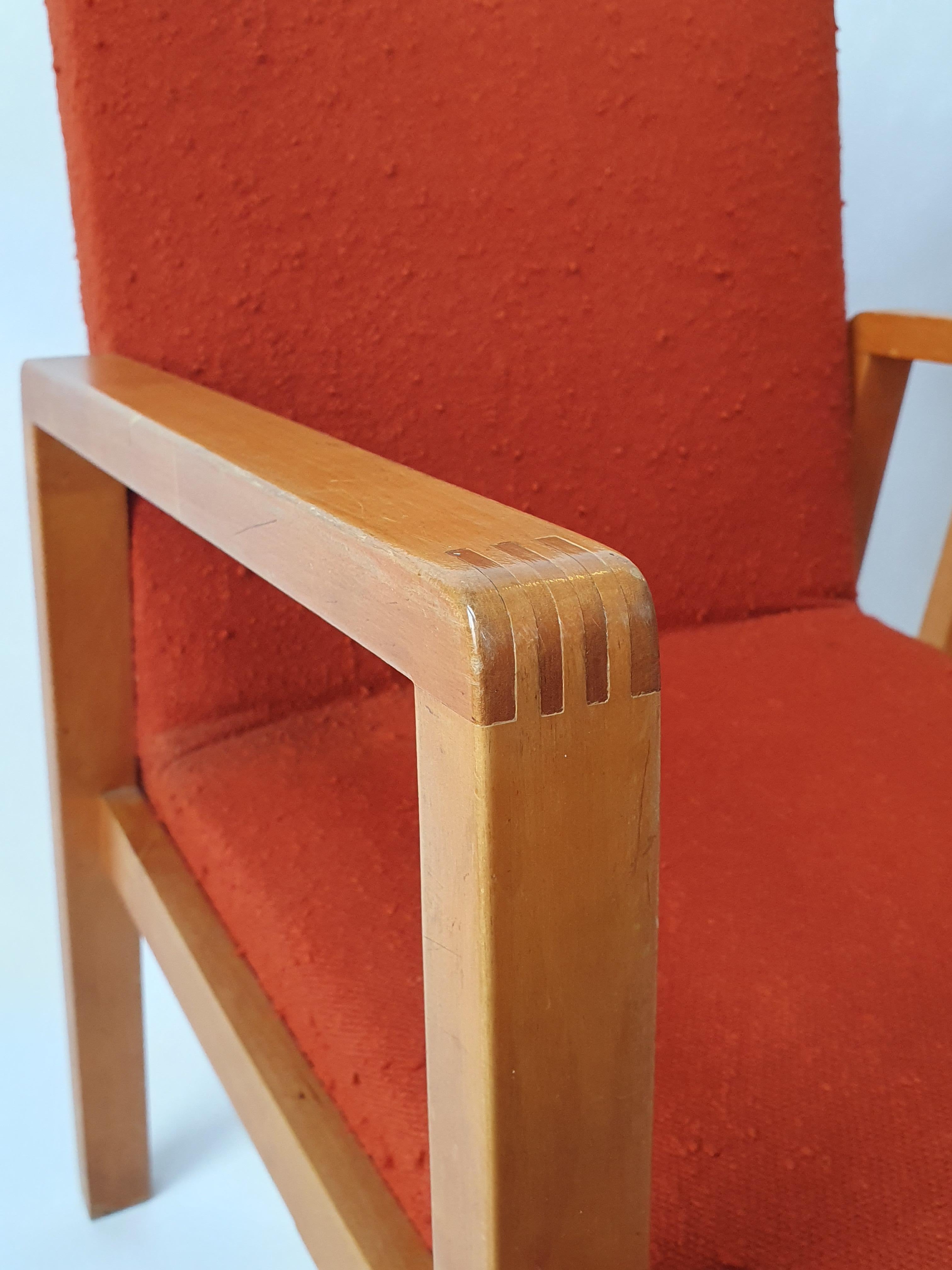 Metà XX secolo Sedie da corridoio Alvar Aalto modello 403 degli anni '40 in vendita