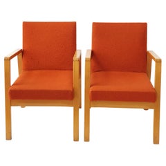 Sillas de recibidor Alvar Aalto modelo 403 de la década de 1940