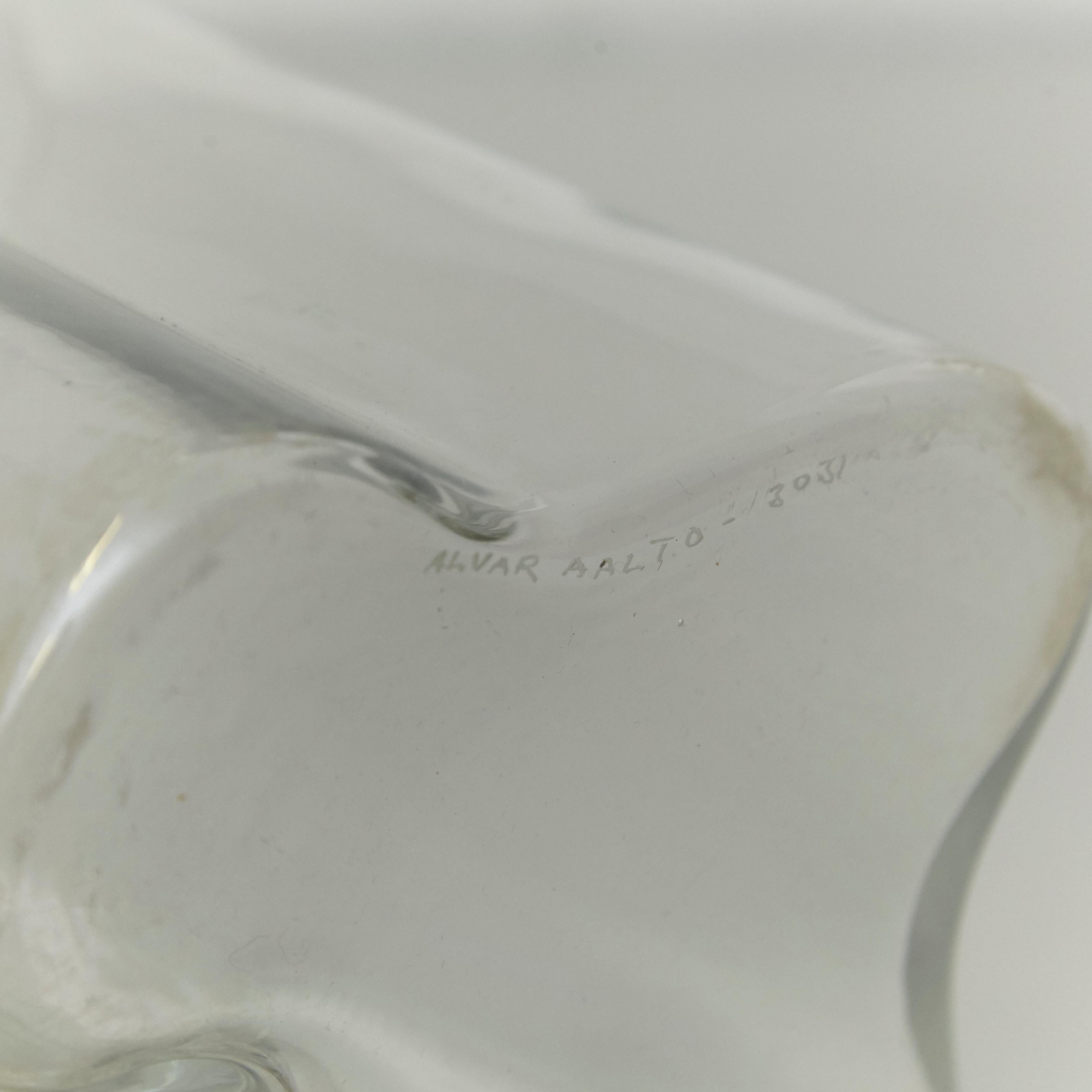Alvar Aalto High Glass Bowl Savoy High, circa 1960 4