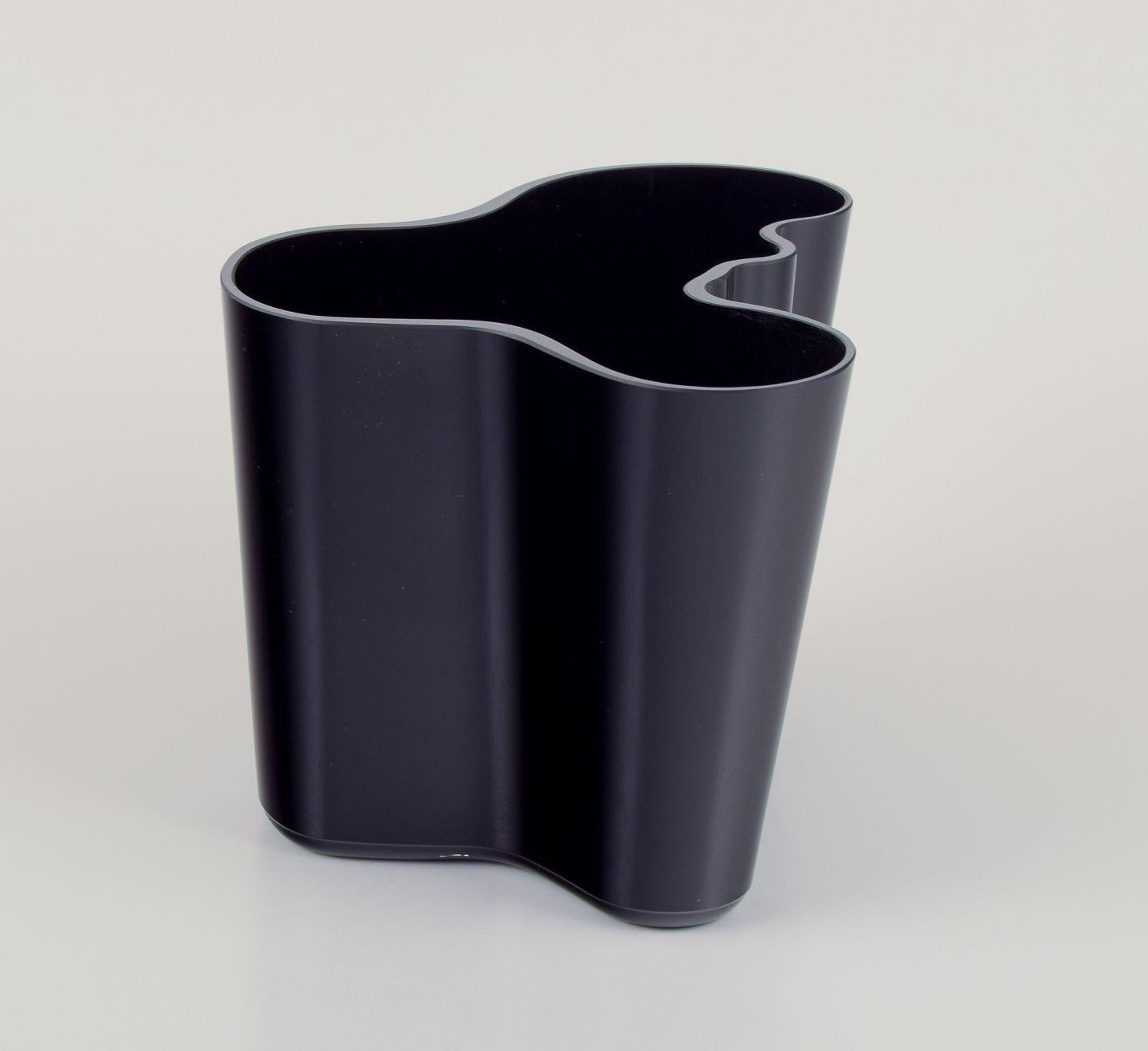 Scandinavo moderno Alvar Aalto, Iittala, Finlandia. Vaso 