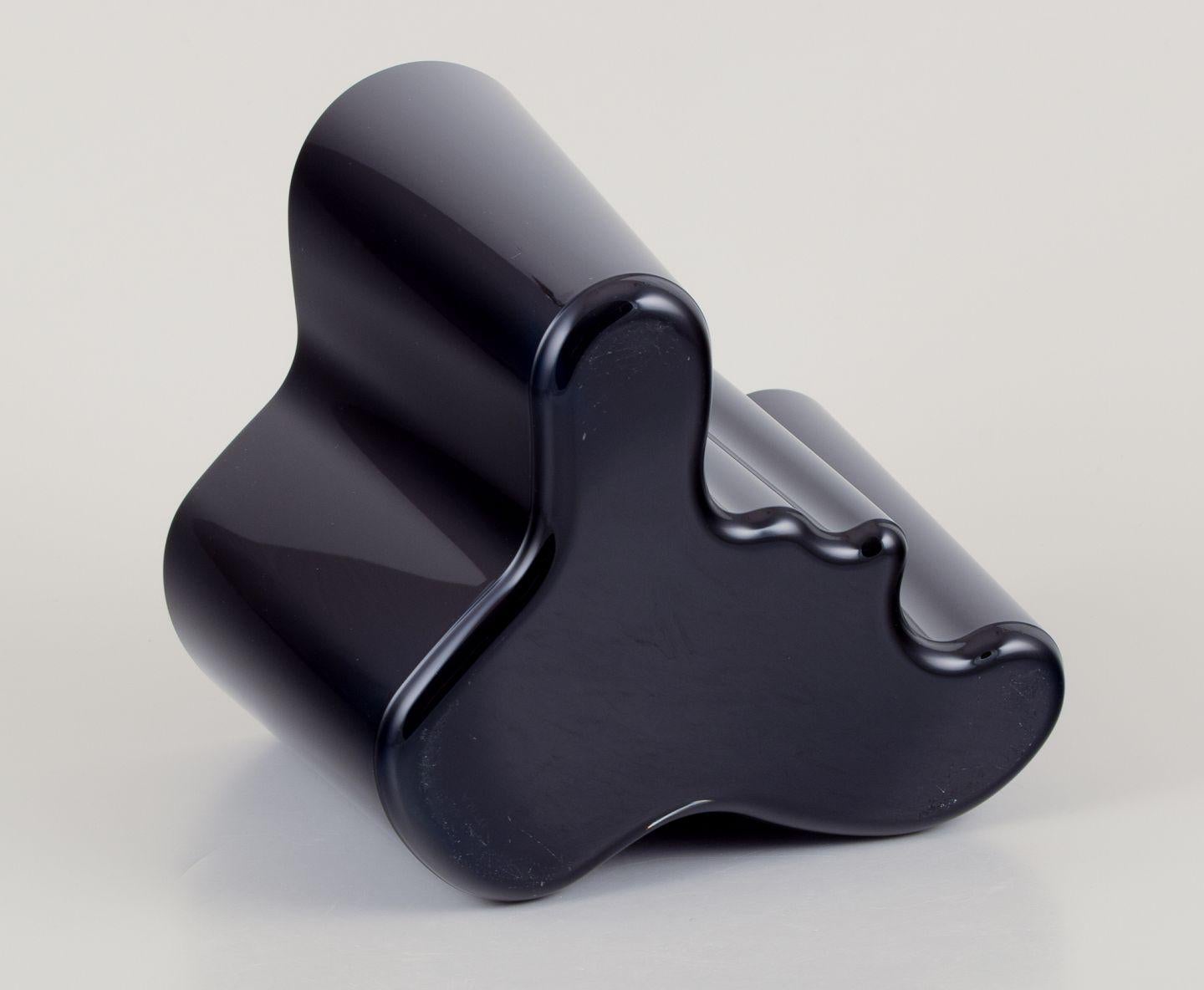Fine XX secolo Alvar Aalto, Iittala, Finlandia. Vaso 