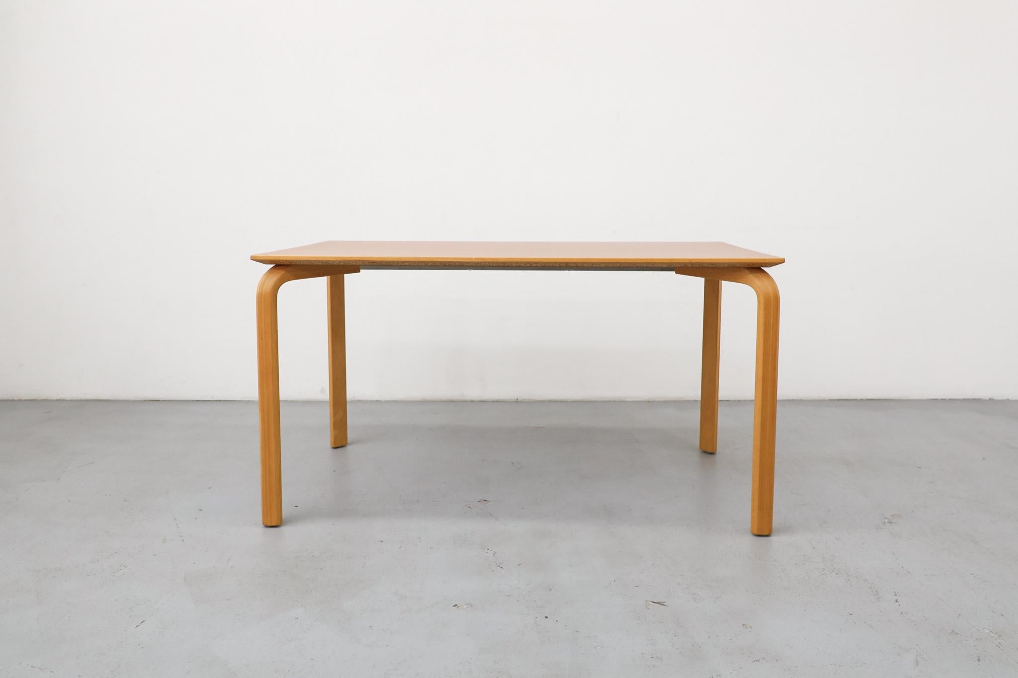 Alvar Aalto Inspired Work or Dining Tables by Farstrup Møbler en Bueno estado para la venta en Los Angeles, CA