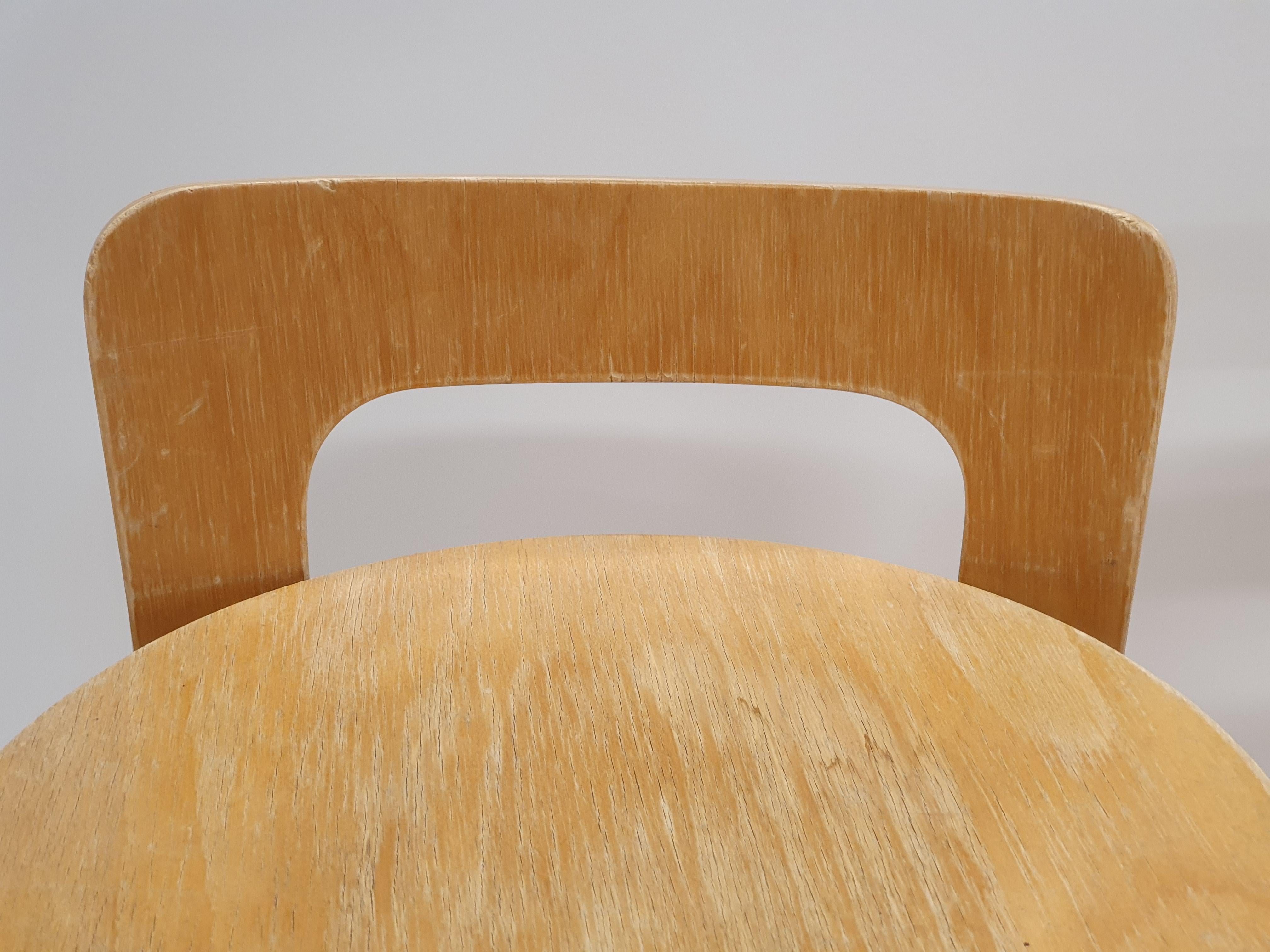 Alvar Aalto K65 Taburetes de Artek Años 60 mediados del siglo XX en venta