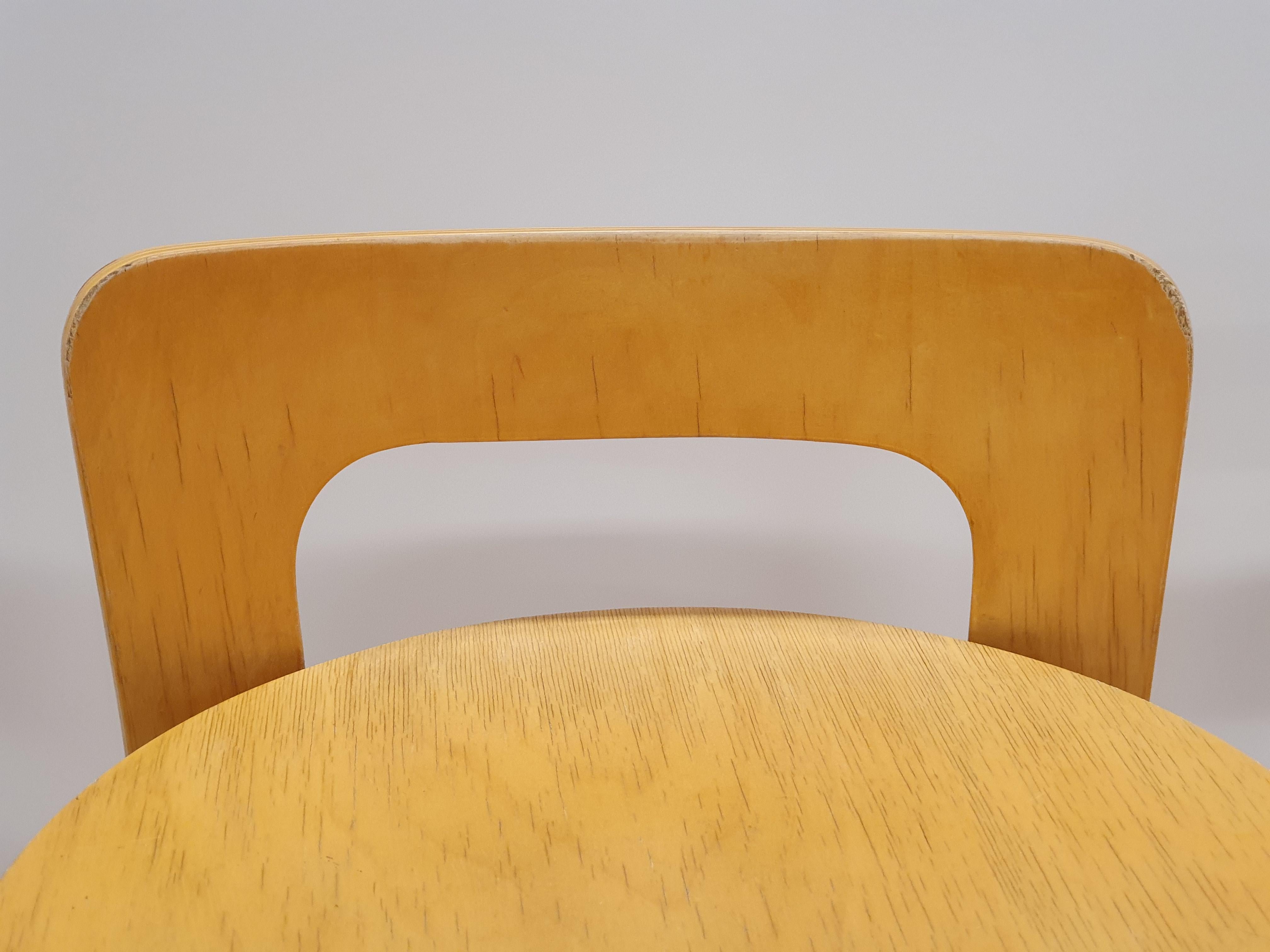 Alvar Aalto K65 Taburetes de Artek Años 60 en venta 1