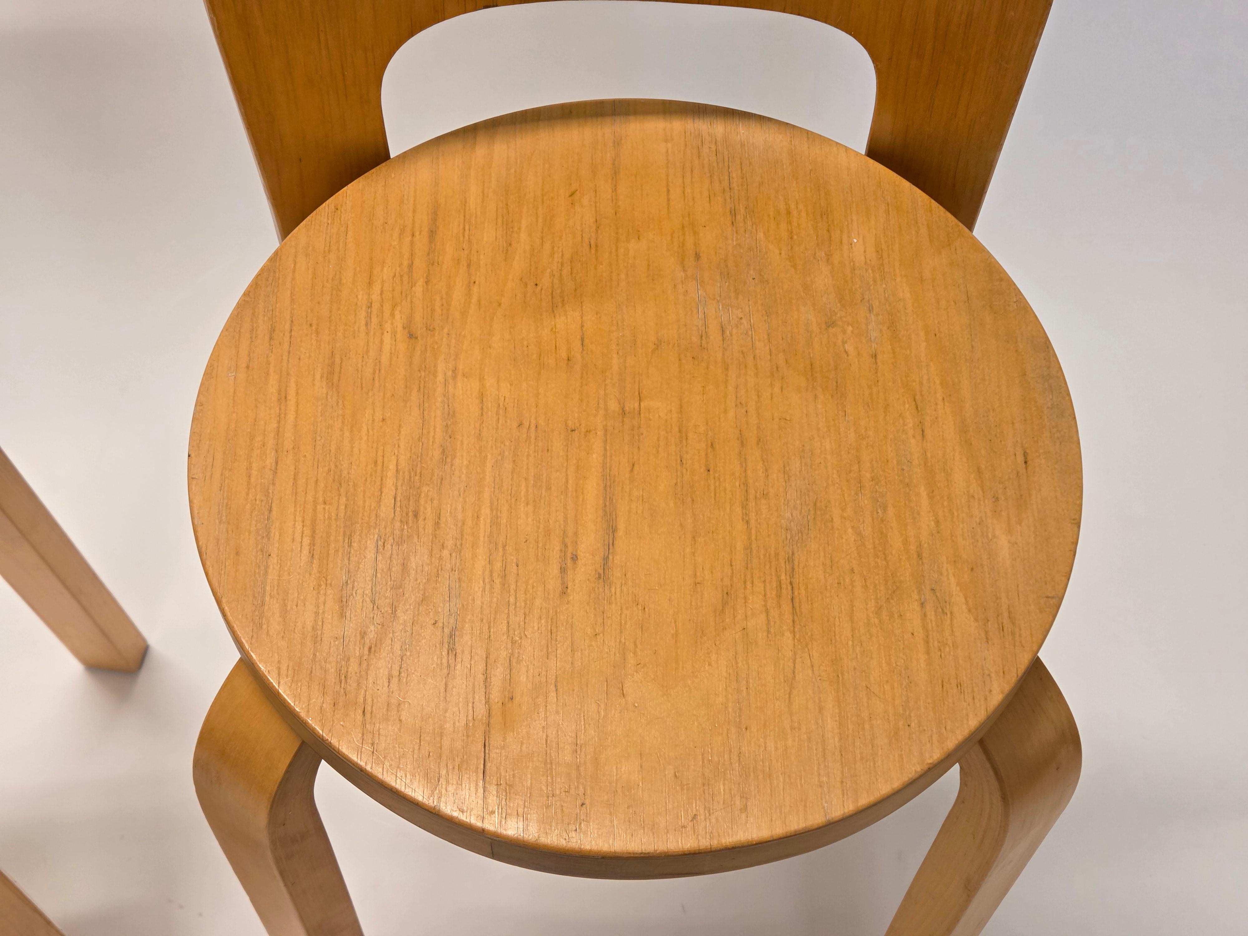 Alvar Aalto K65 Hocker von Artek (Finnisch) im Angebot