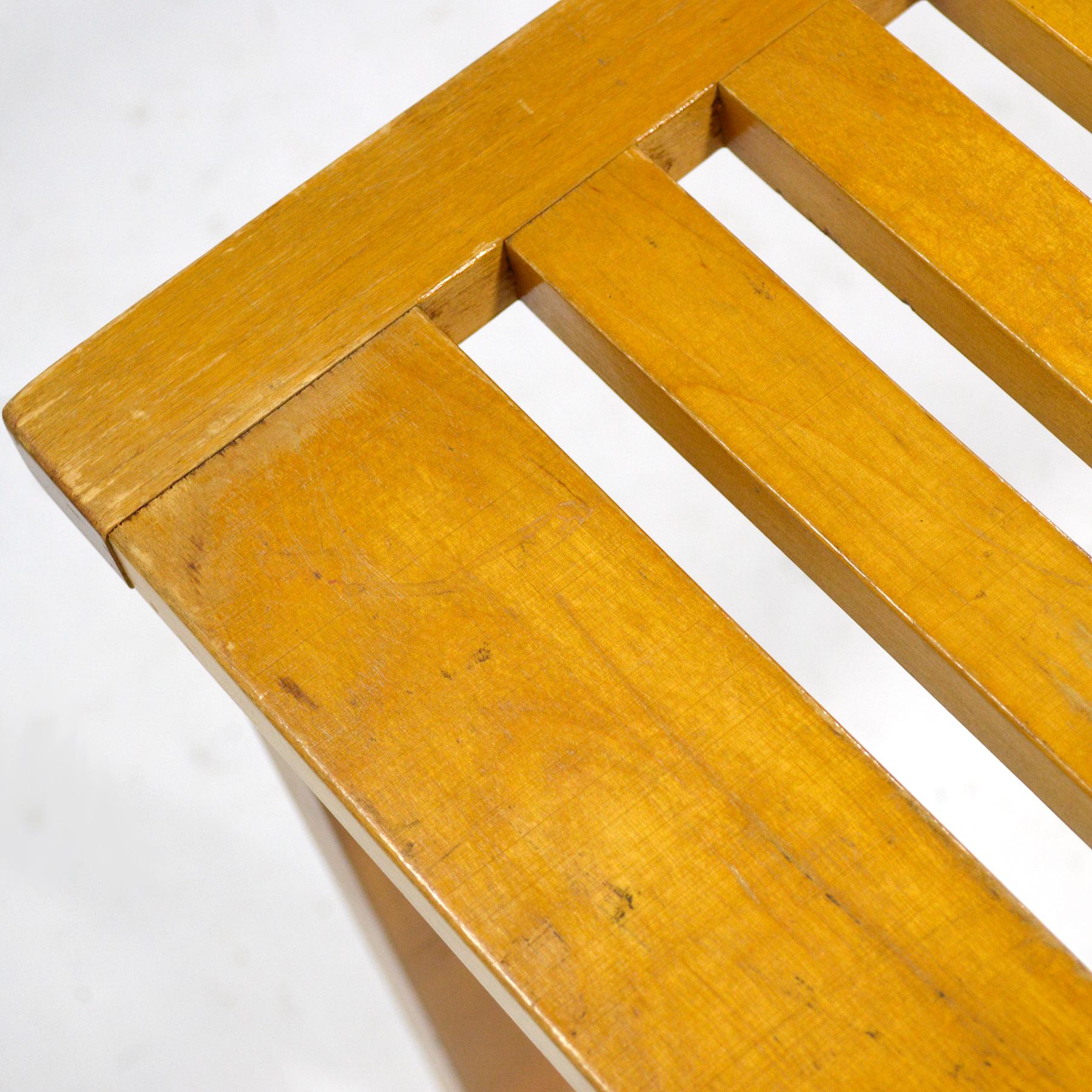 Mid-20th Century Alvar Aalto L-Leg Bench/ Table Model 106 For Sale