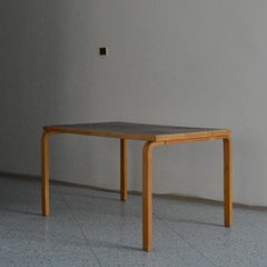 Alvar Aalto L-Leg Rectangular Dining Table in Birch, 1950s