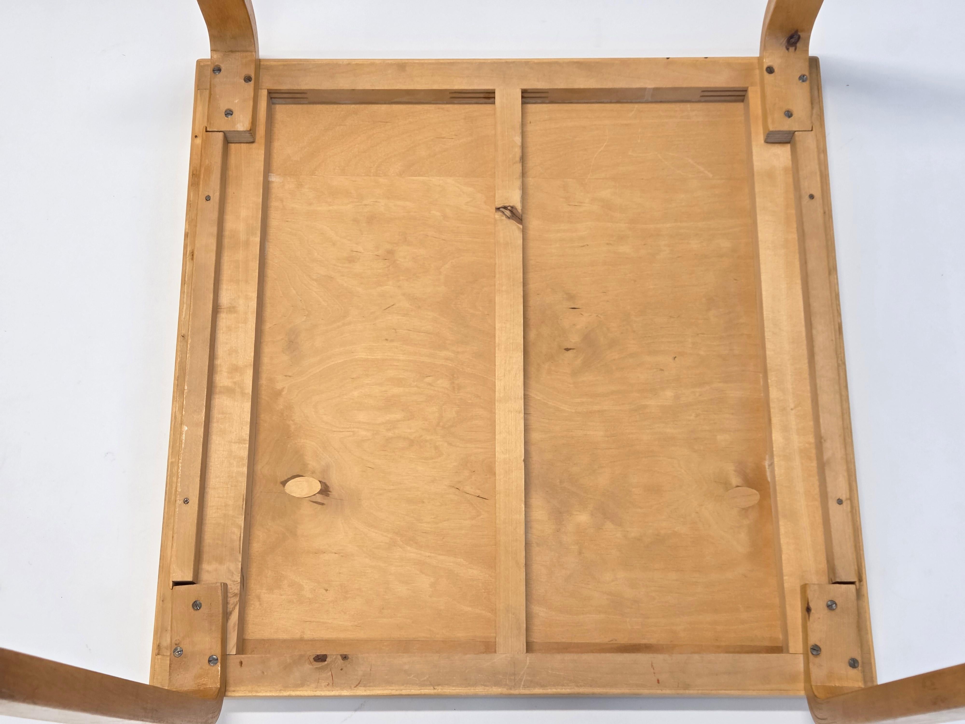 Alvar Aalto L-Legged Table by Artek 1960s 3