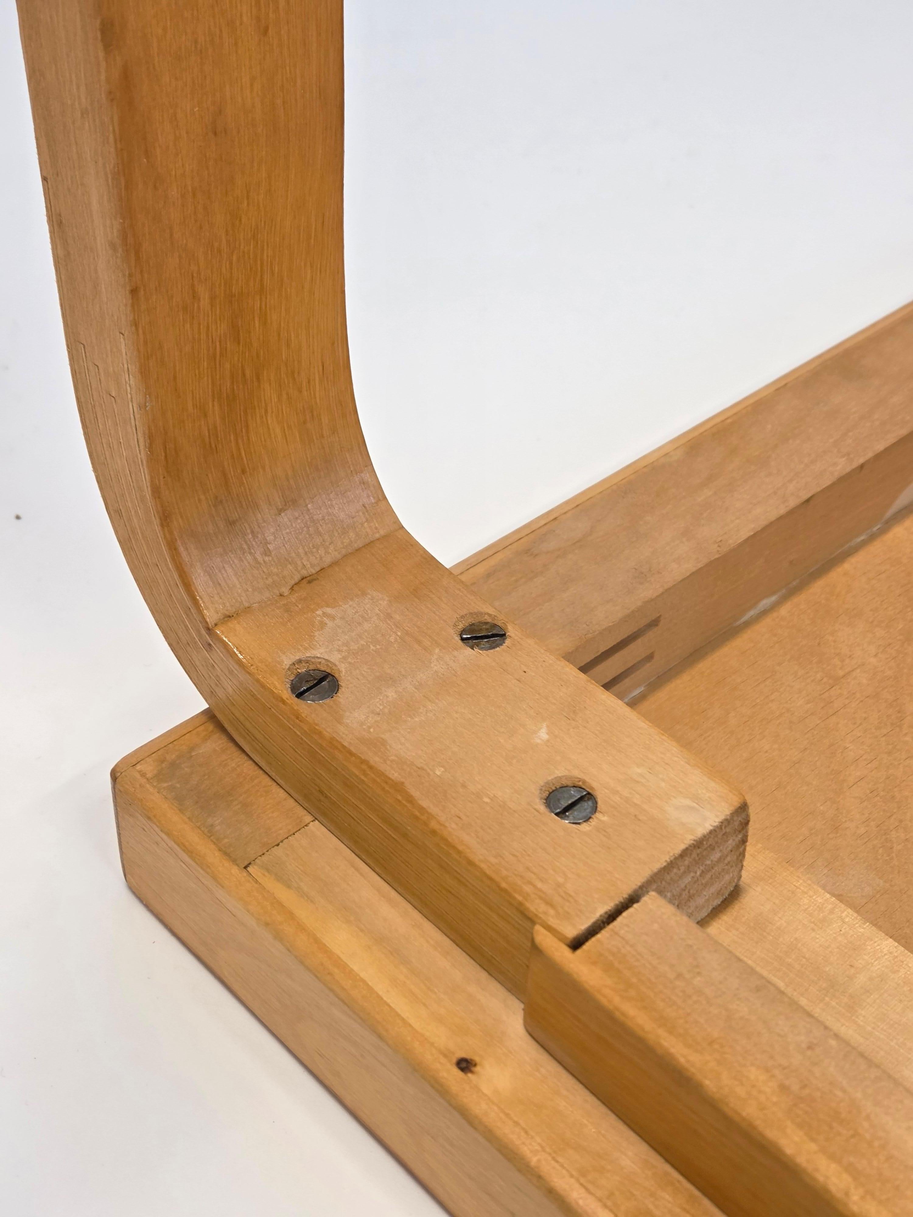 Alvar Aalto L-Legged Table by Artek 1960s 4