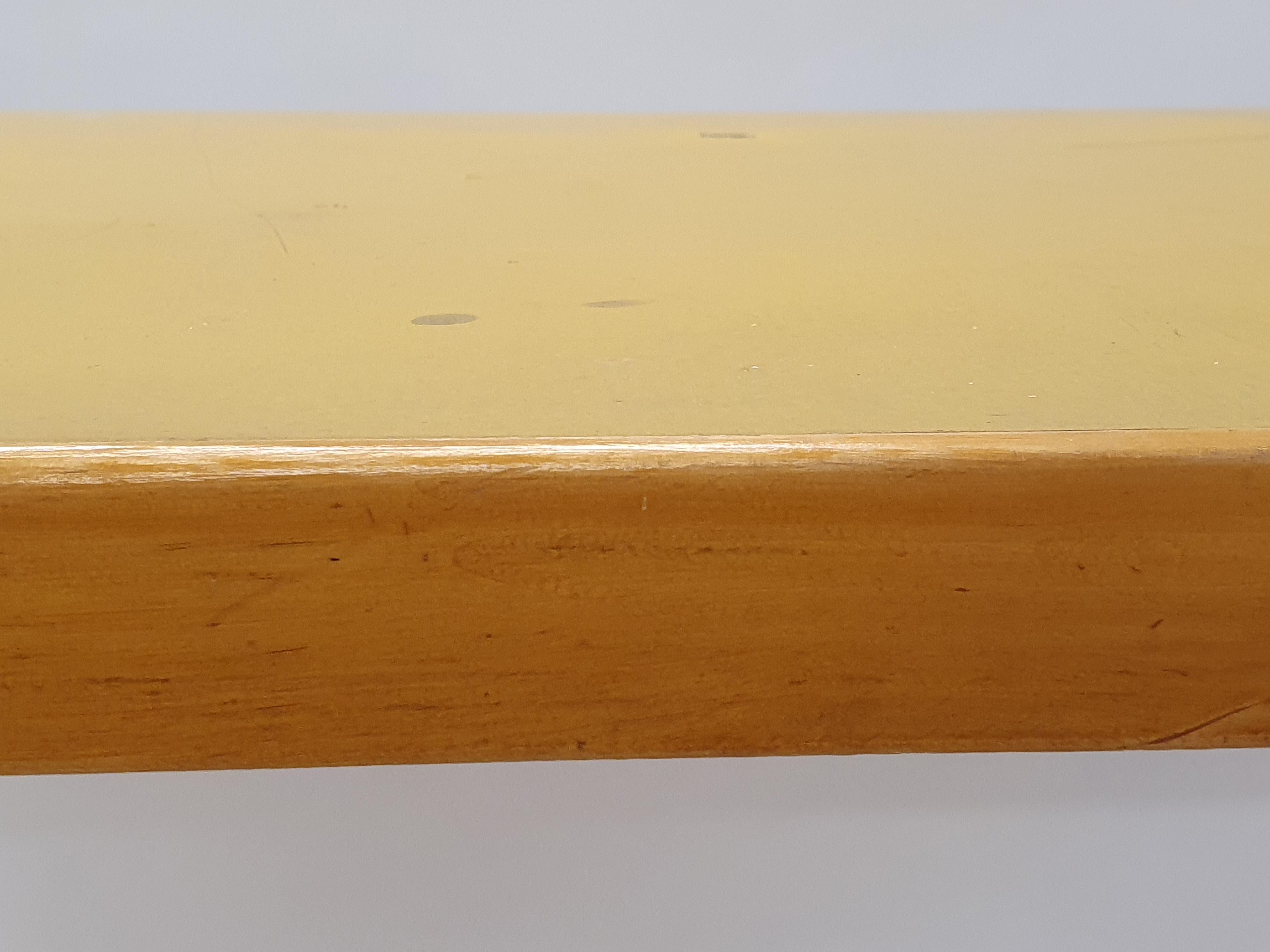 Finnish Alvar Aalto L-Legged Table by Artek 1960s For Sale
