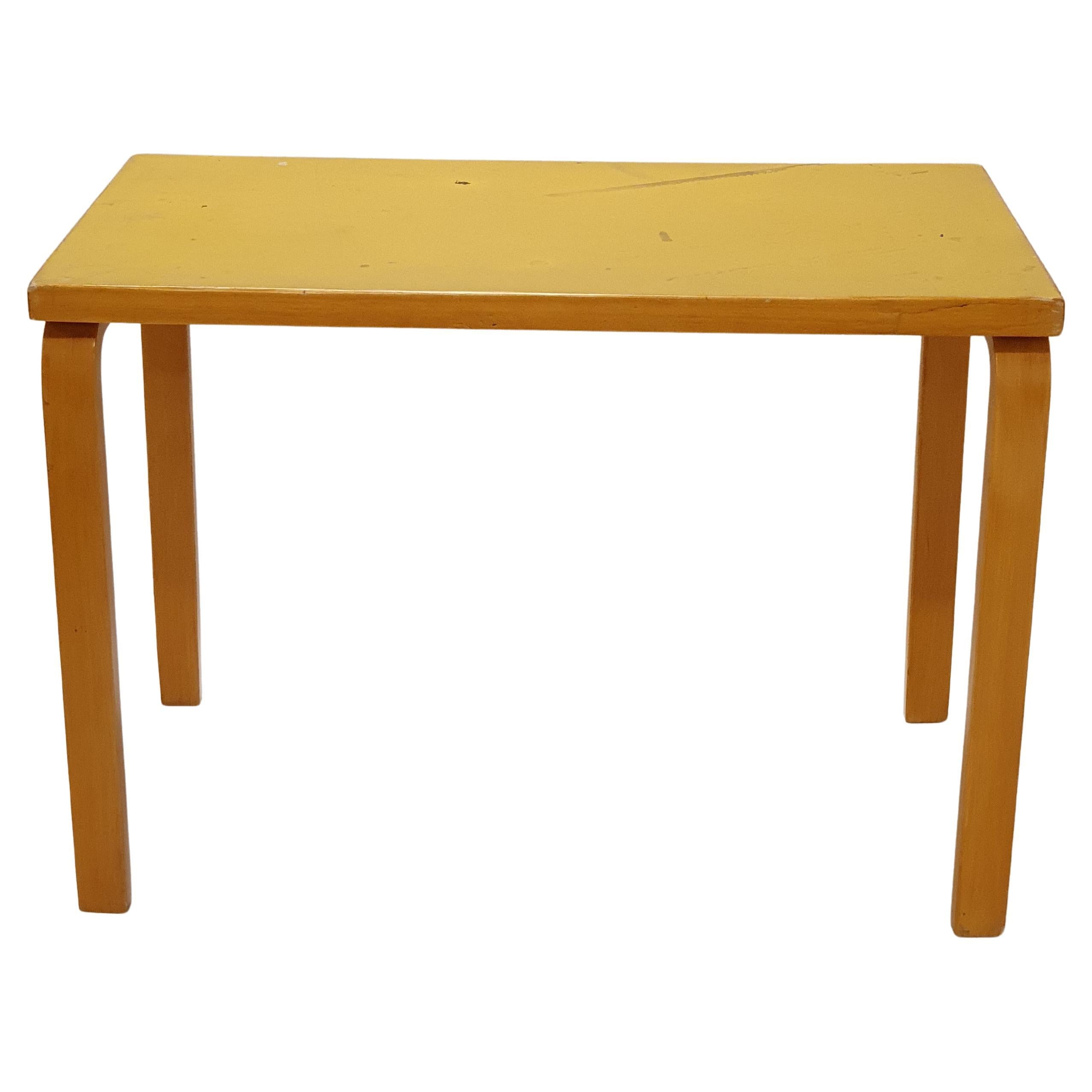 Alvar Aalto L-Legged Table by Artek 1960s