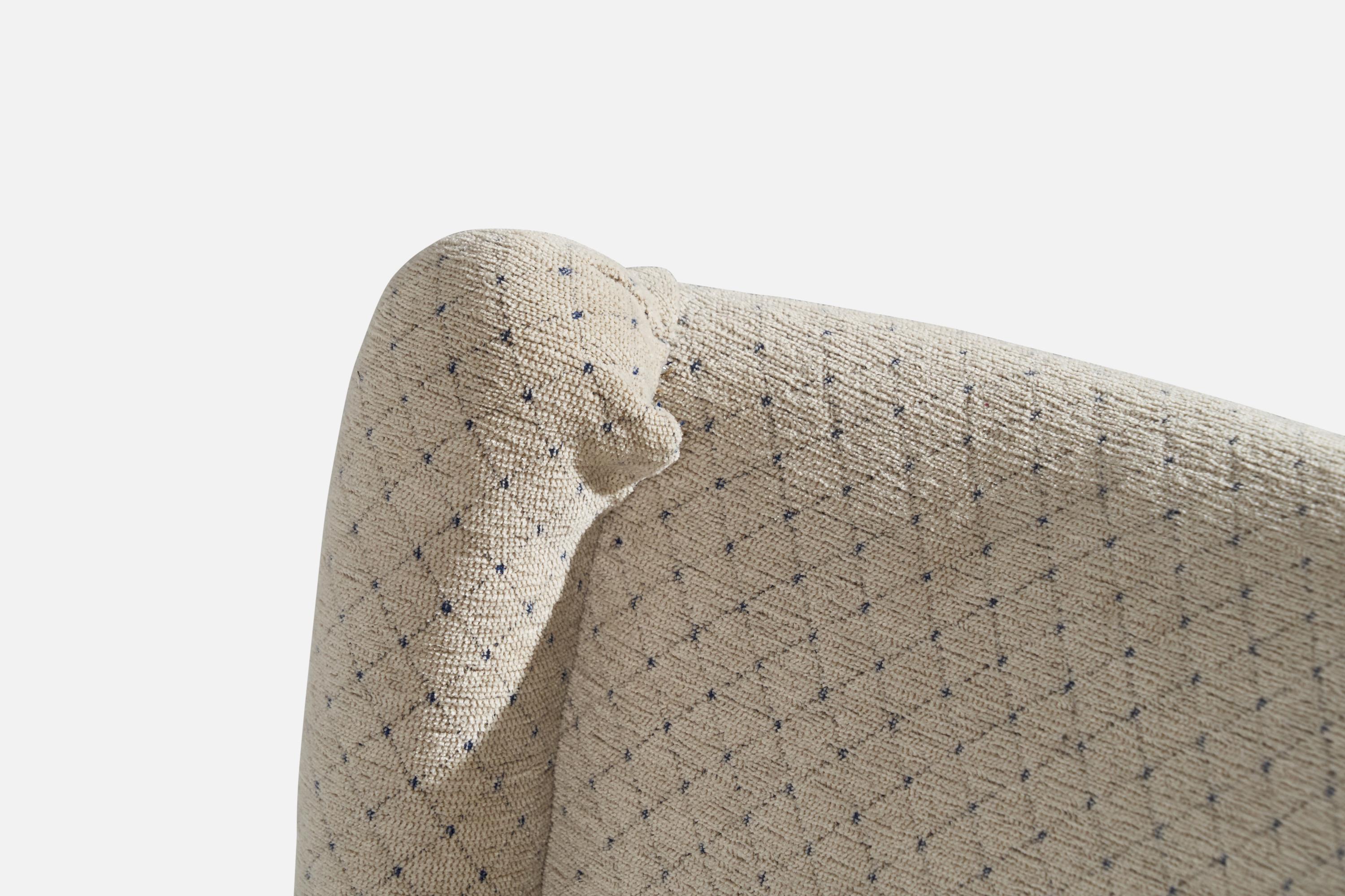 Alvar Aalto, Lounge Chair, Birch, Fabric, Finland, 1970s For Sale 2