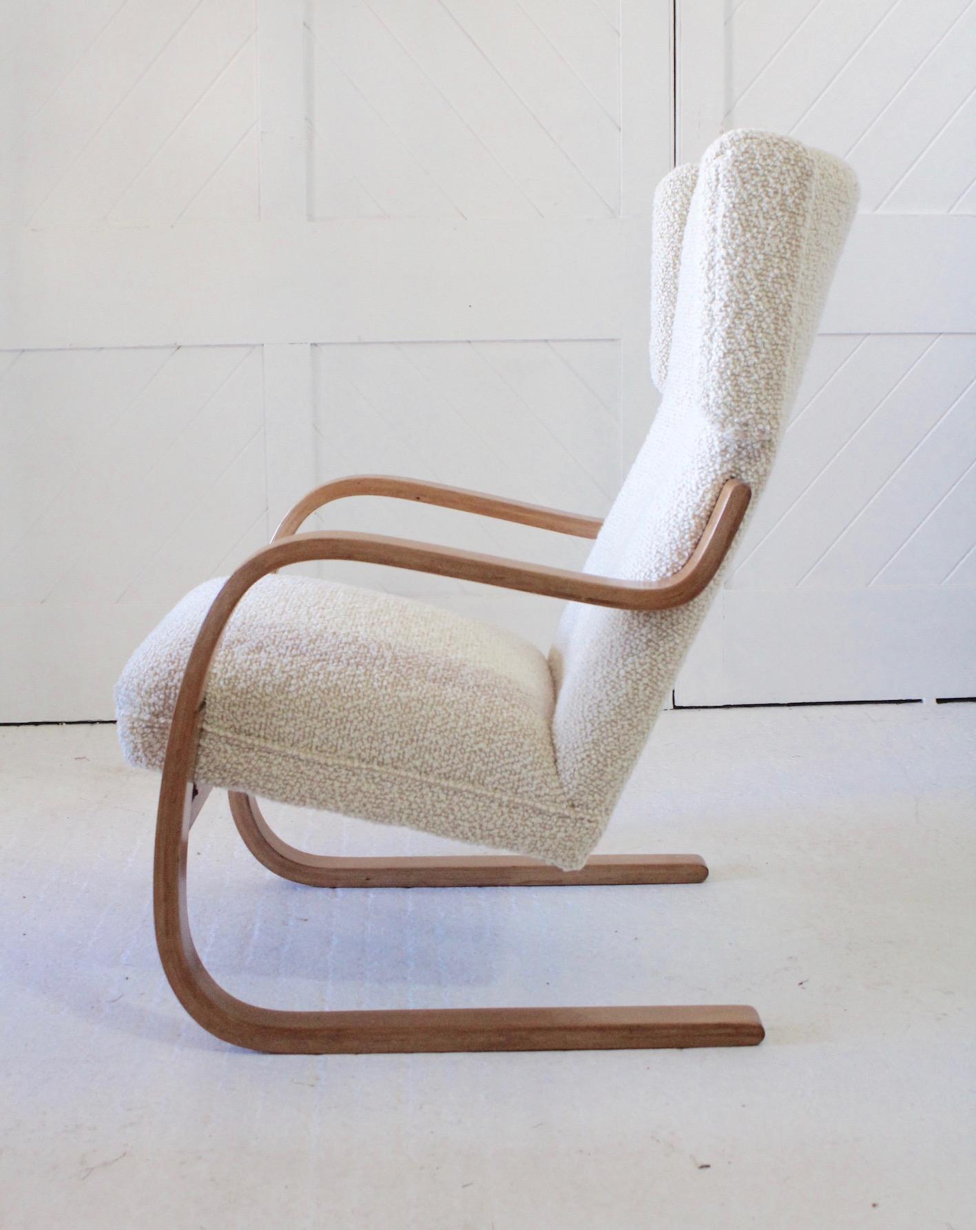 Art Deco Alvar Aalto Lounge Chair for Finmar