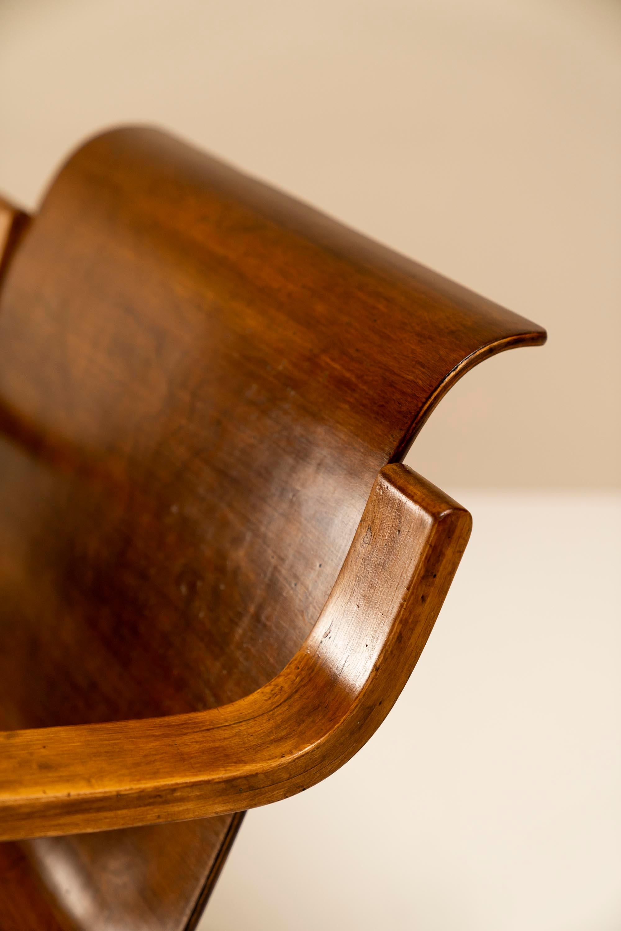 Alvar Aalto Lounge Chair in Birch Plywood Model 31/41, 1935 Finland 6