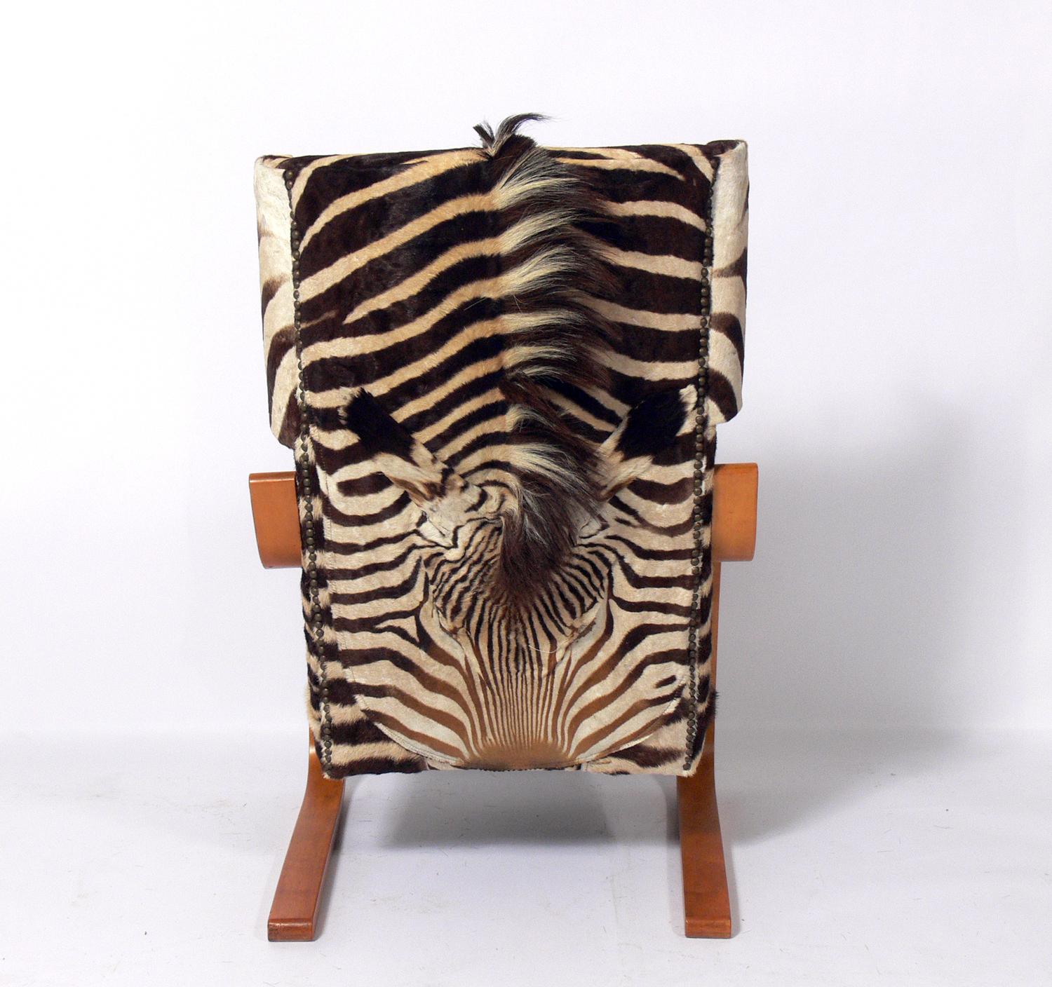 alvar aalto zebra chair