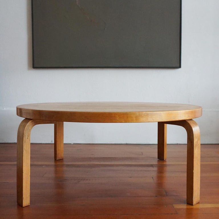 Alvar Aalto Low Round Coffee Table at 1stDibs alvar aalto coffee