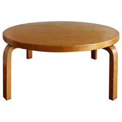 Alvar Aalto Low Round Coffee Table