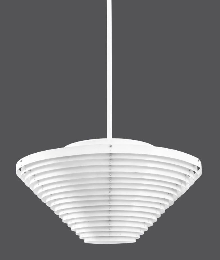 Mid-Century Modern Alvar Aalto Mid-Century Ceiling Pendant Lamp For Sale