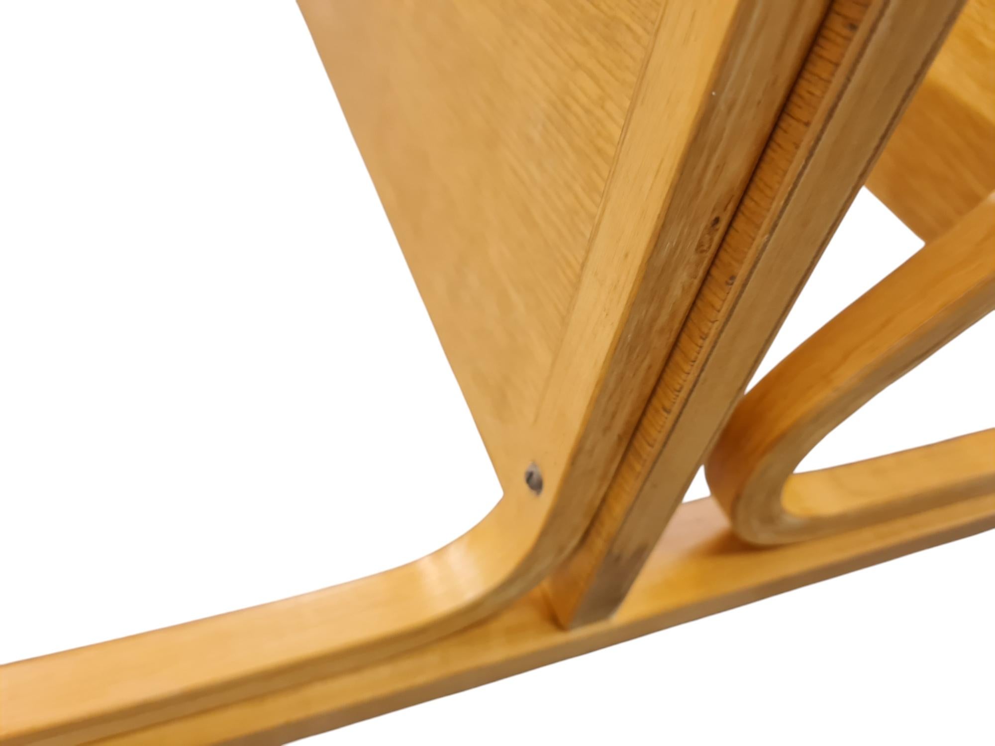 Finnish Alvar Aalto Minimalistic Double Shelf Model 112-2 in Birch, Artek 1940s For Sale