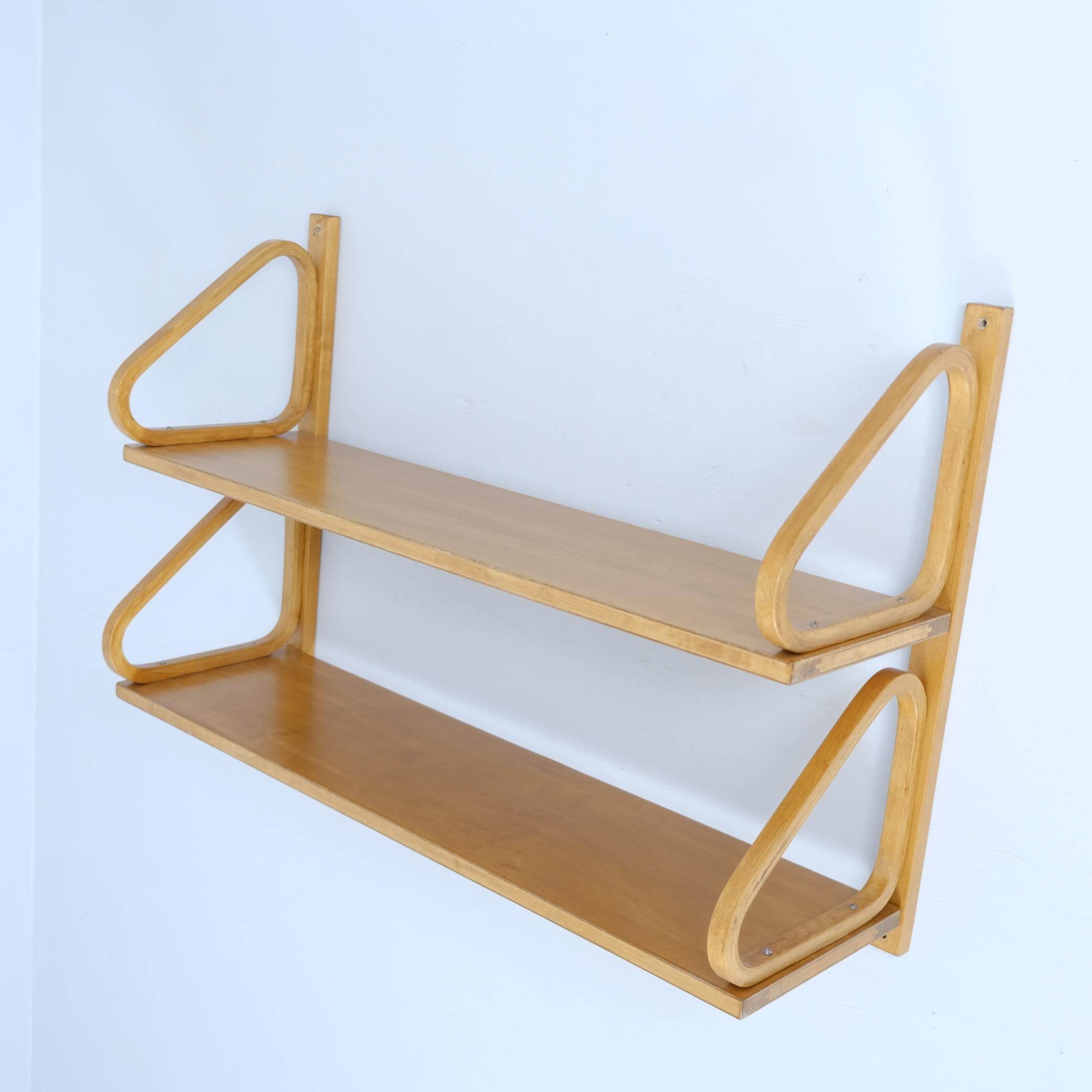 Estantería doble minimalista Alvar Aalto Modelo 112-2 en abedul, Artek Años 50 en venta 3