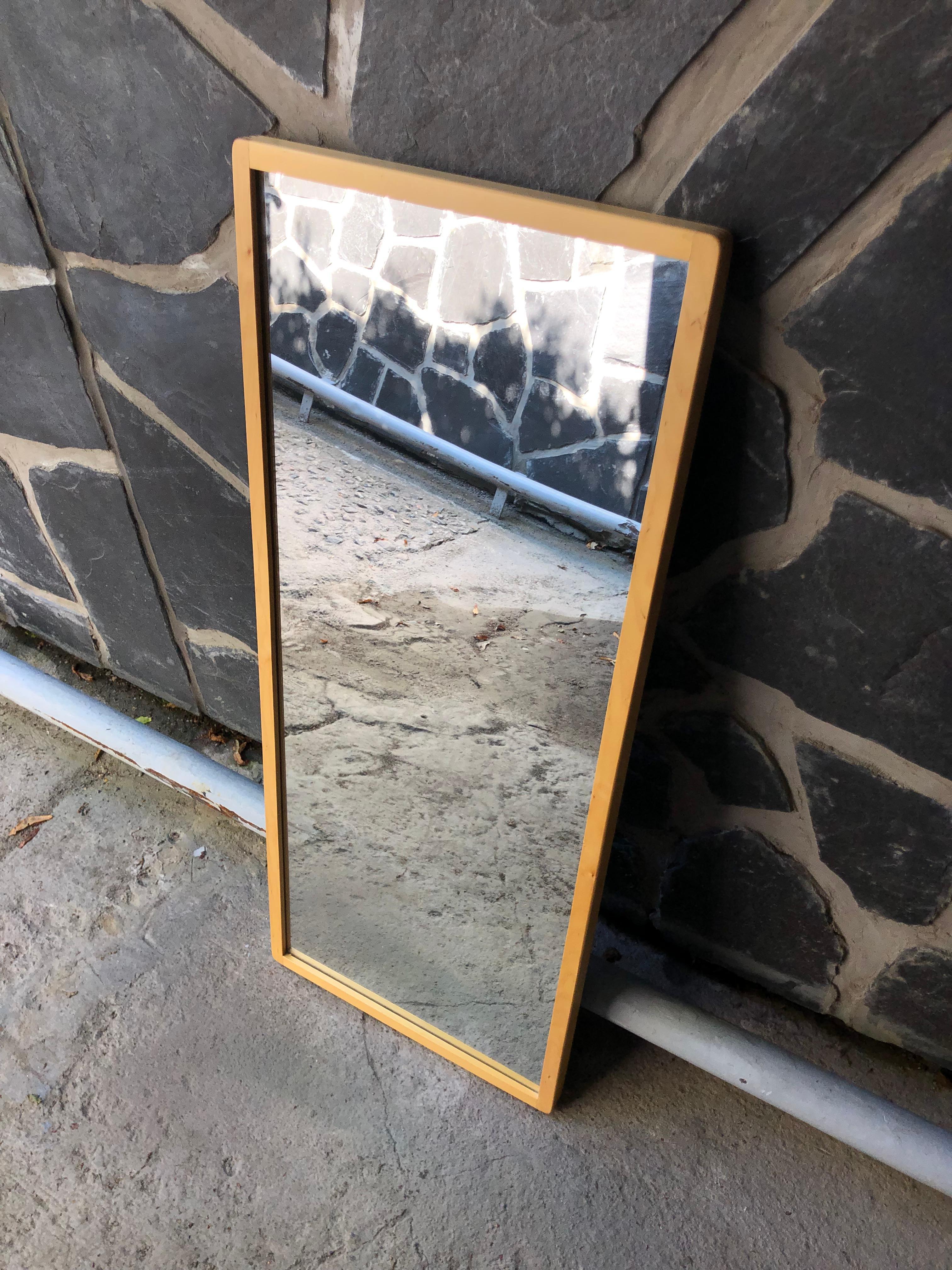 Mid-Century Modern Alvar Aalto Mirror, 1960s Artek