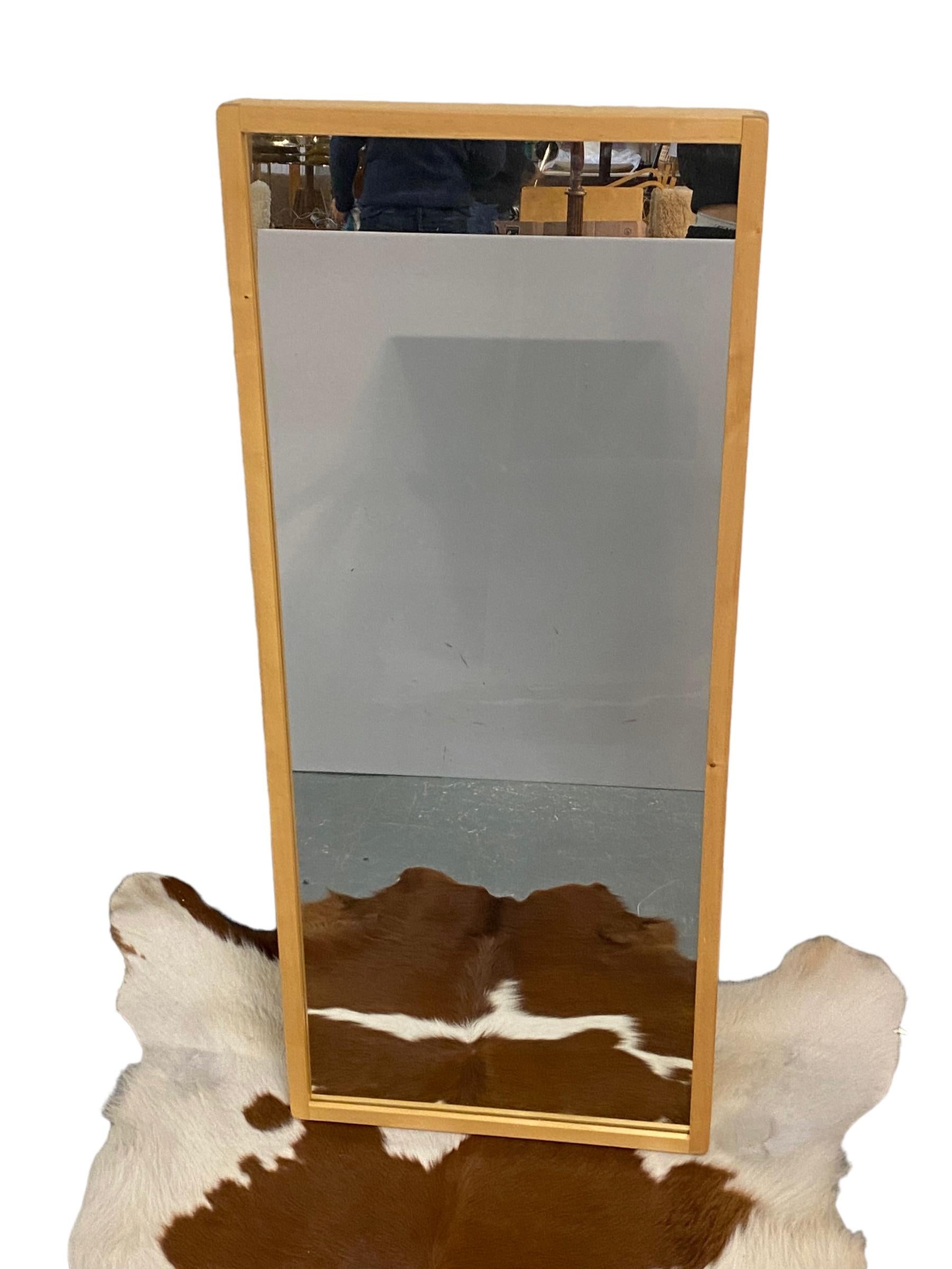 Mid-Century Modern Alvar Aalto Mirror, 1960s Artek For Sale