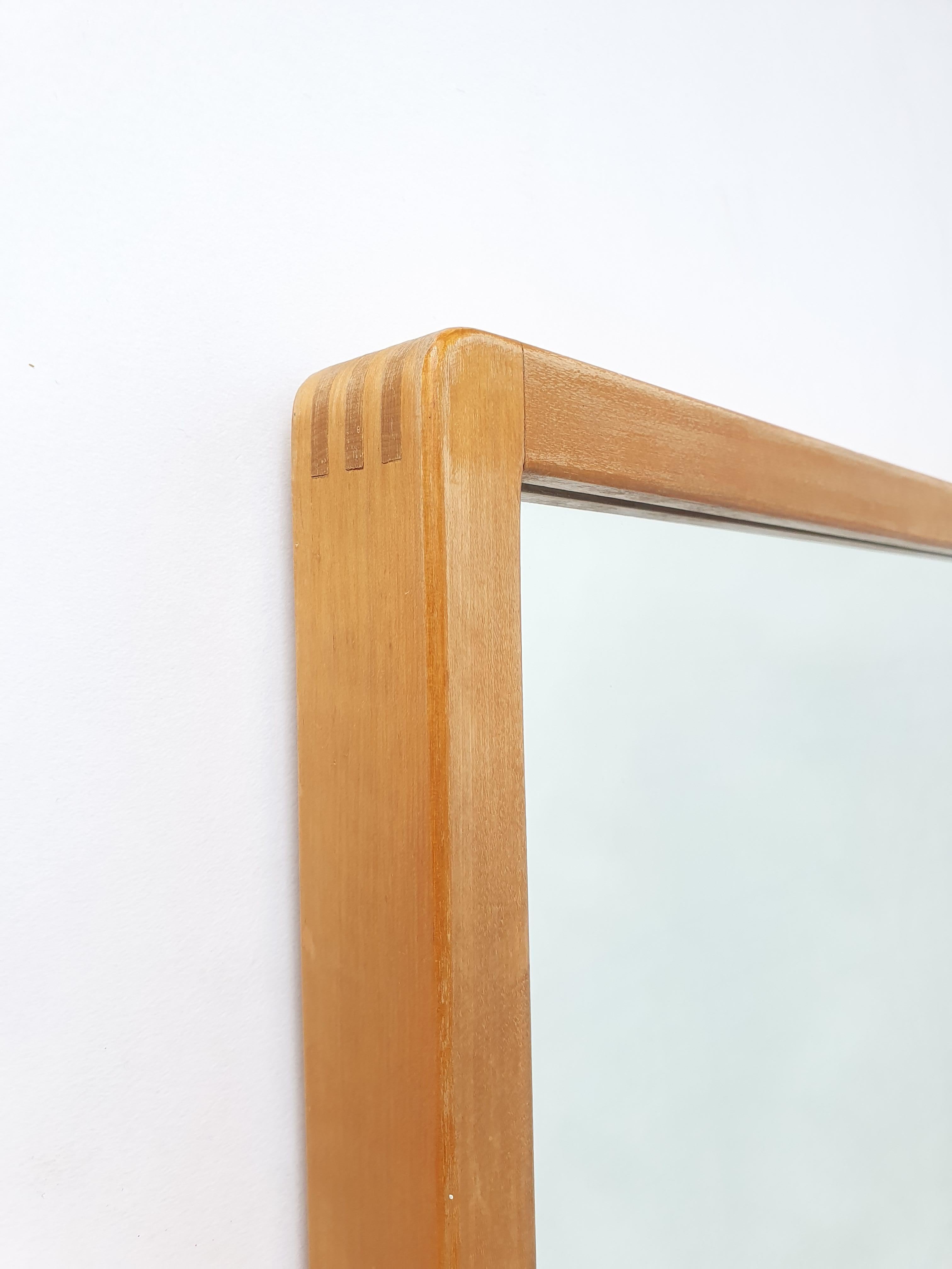 Alvar Aalto Spiegel Artek 192A 1940er Jahre (Birke)