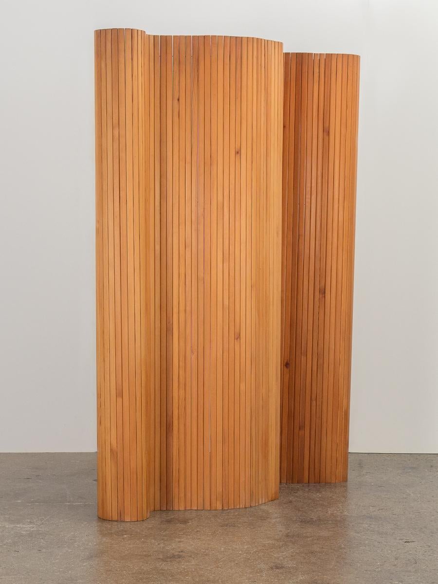 Finnish Alvar Aalto Model 100 Pine Screen
