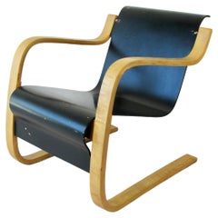 Retro Alvar Aalto Model 31 Cantilevered Lounge Chair