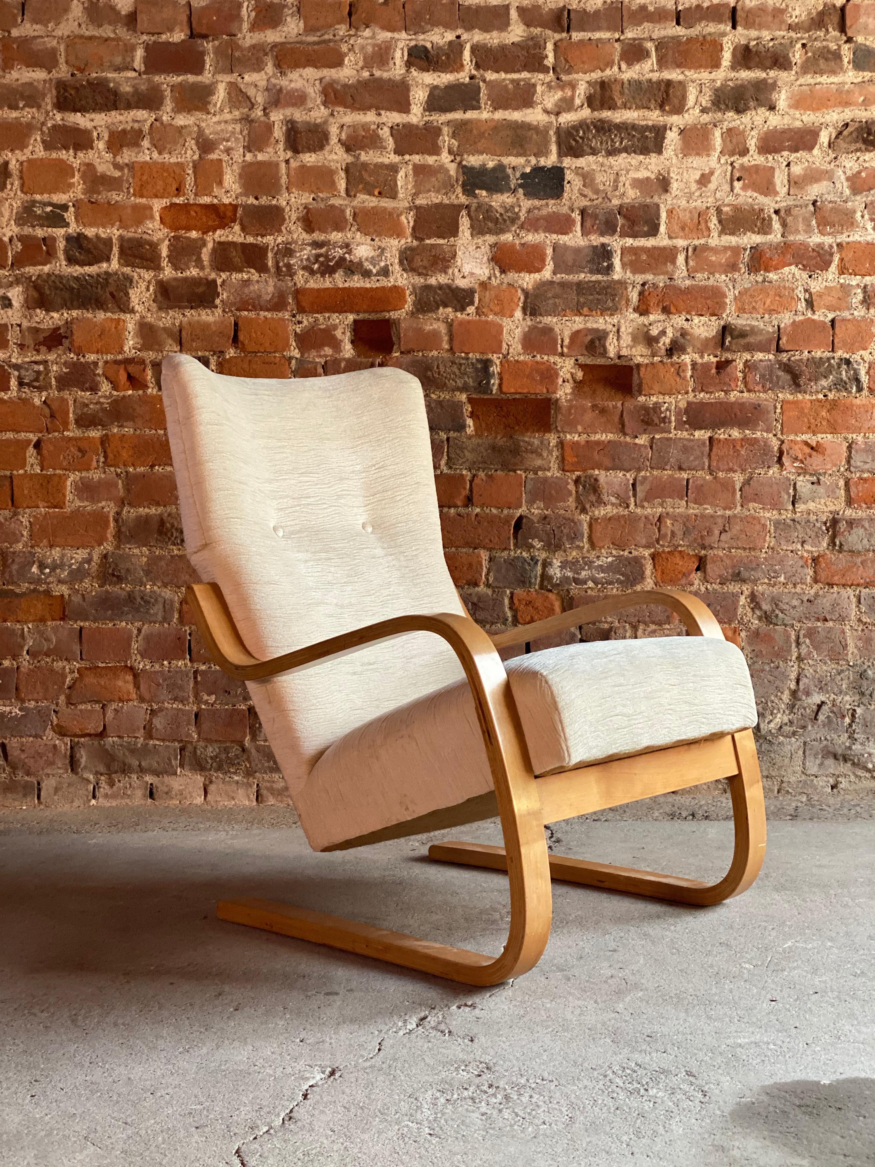 Alvar Aalto Model 36 / 401 Cantilever Lounge Chair by Finmar, Finland 2
