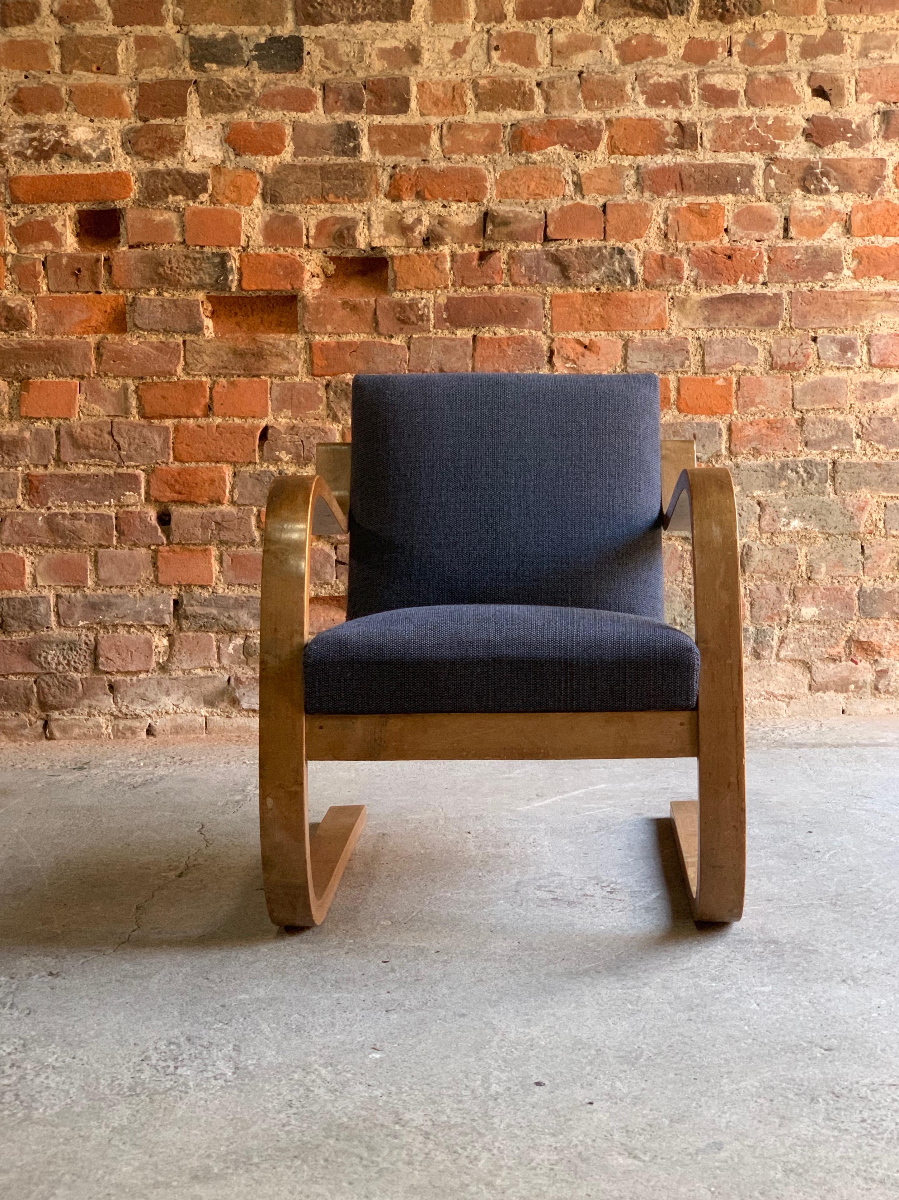 Birch Alvar Aalto Model 402 Lounge Chair, circa 1930s