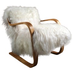 Alvar Aalto Model 402 Lounge Chair for Finmar, circa 1930s