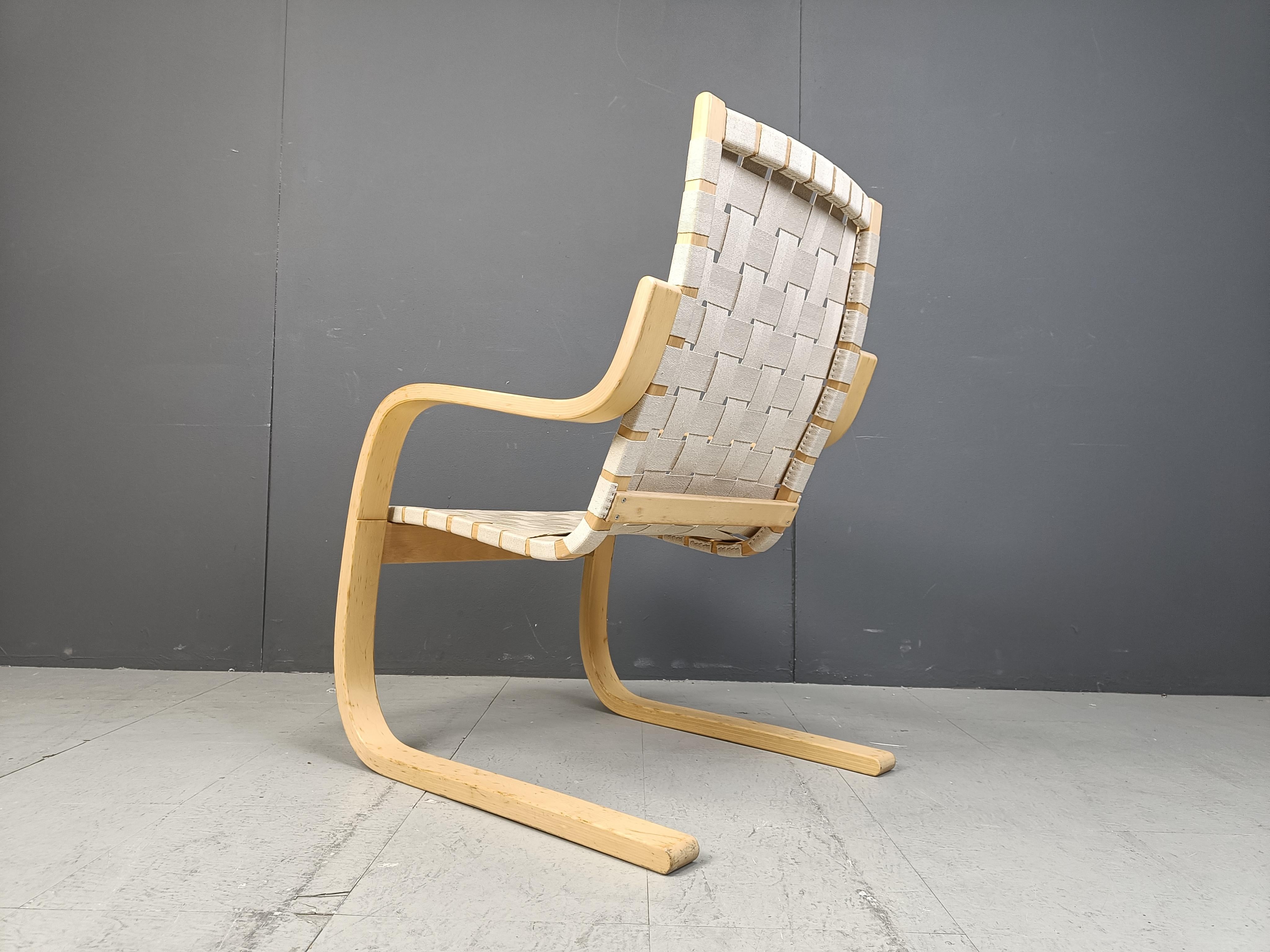 Alvar Aalto Model 406 armchair for Artek, 1970s 3