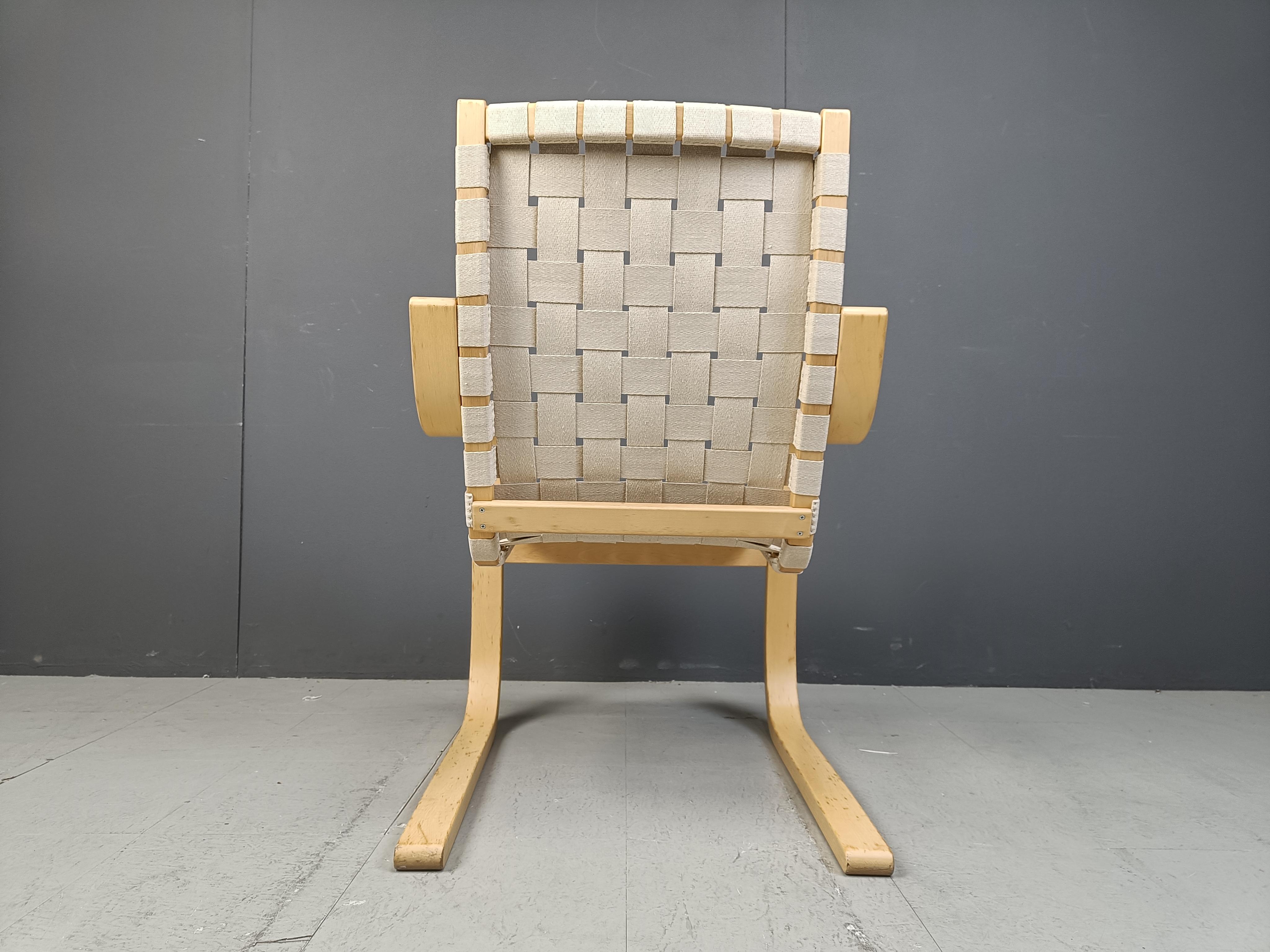 Alvar Aalto Model 406 armchair for Artek, 1970s 4