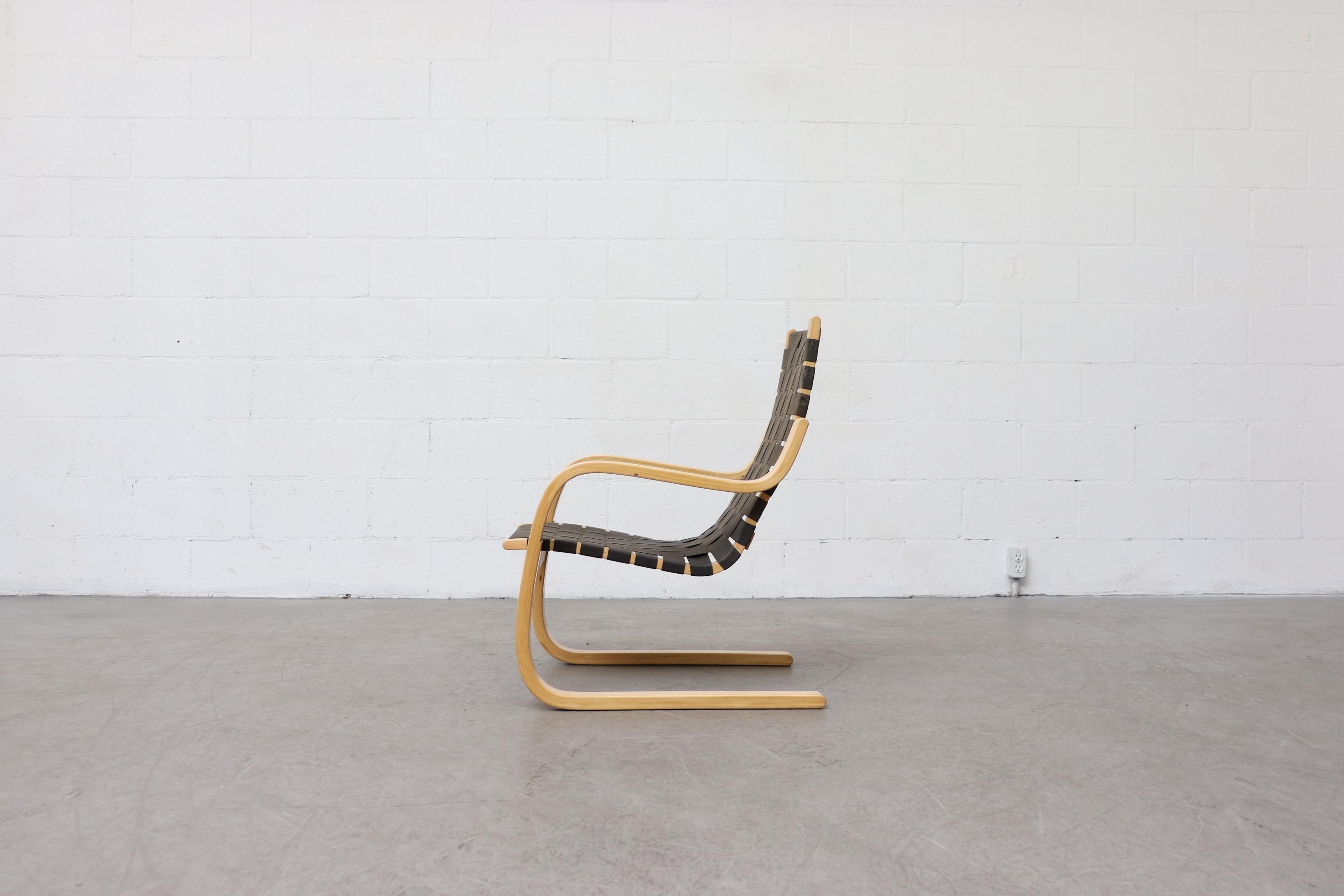 Late 20th Century Alvar Aalto Model 406 Lounge Chair by Artek