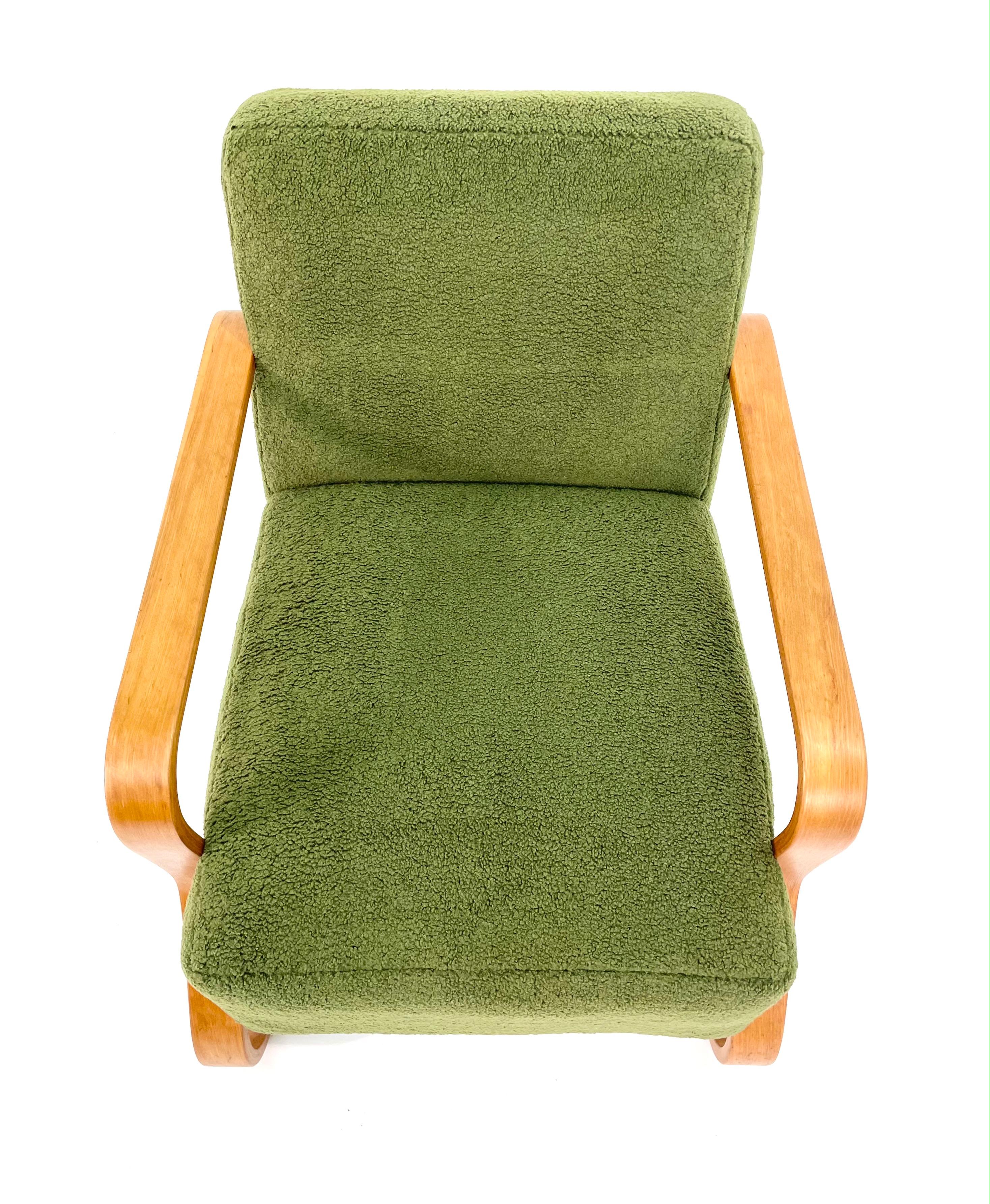 Alvar Aalto Model 44 Lounge Chair In Excellent Condition In San Diego, CA